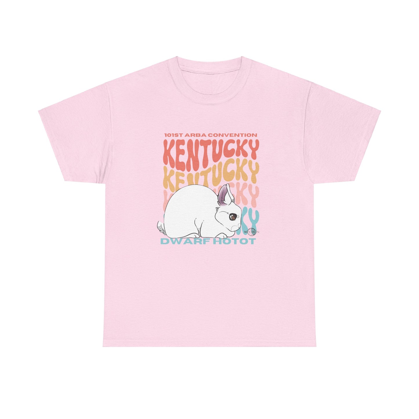 Dwarf Hotot Kentucky Unisex Heavy Cotton Tee