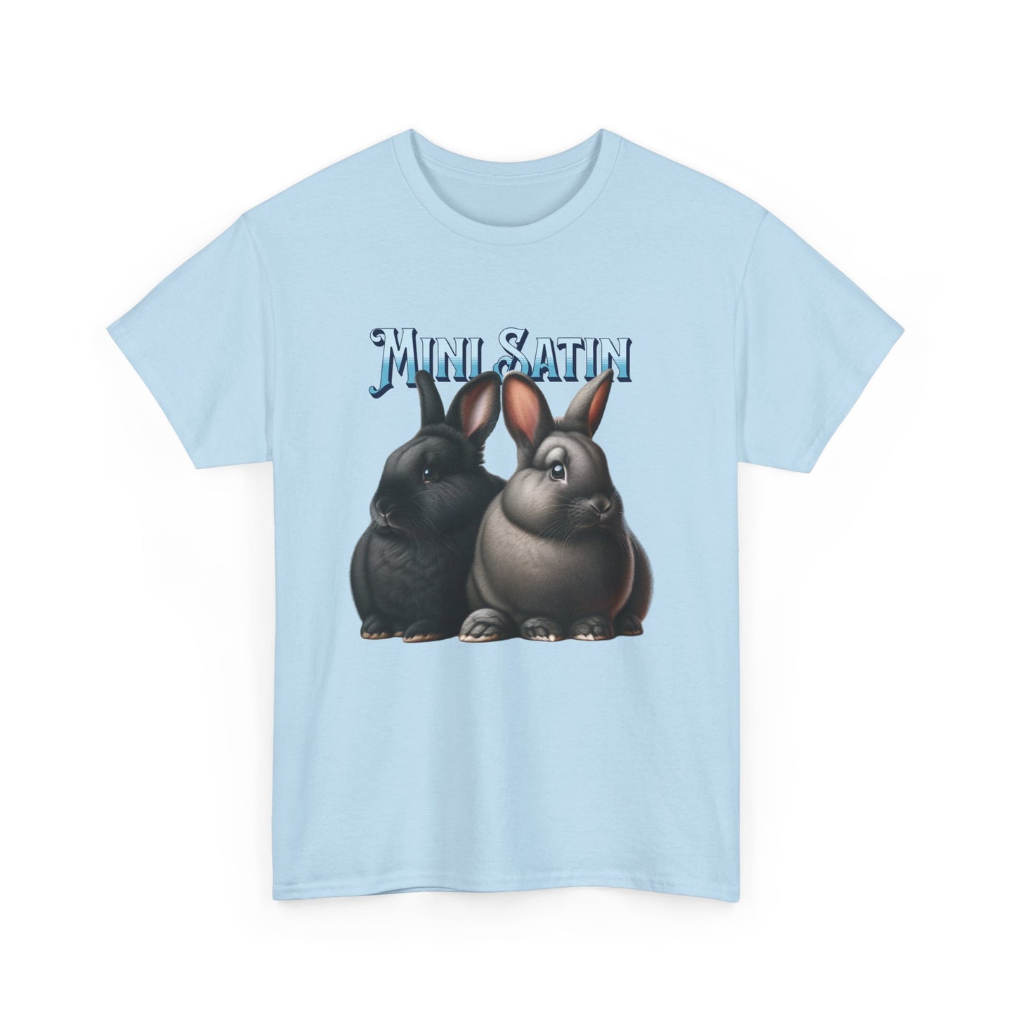 Mini satin rabbit Unisex Heavy Cotton Tee