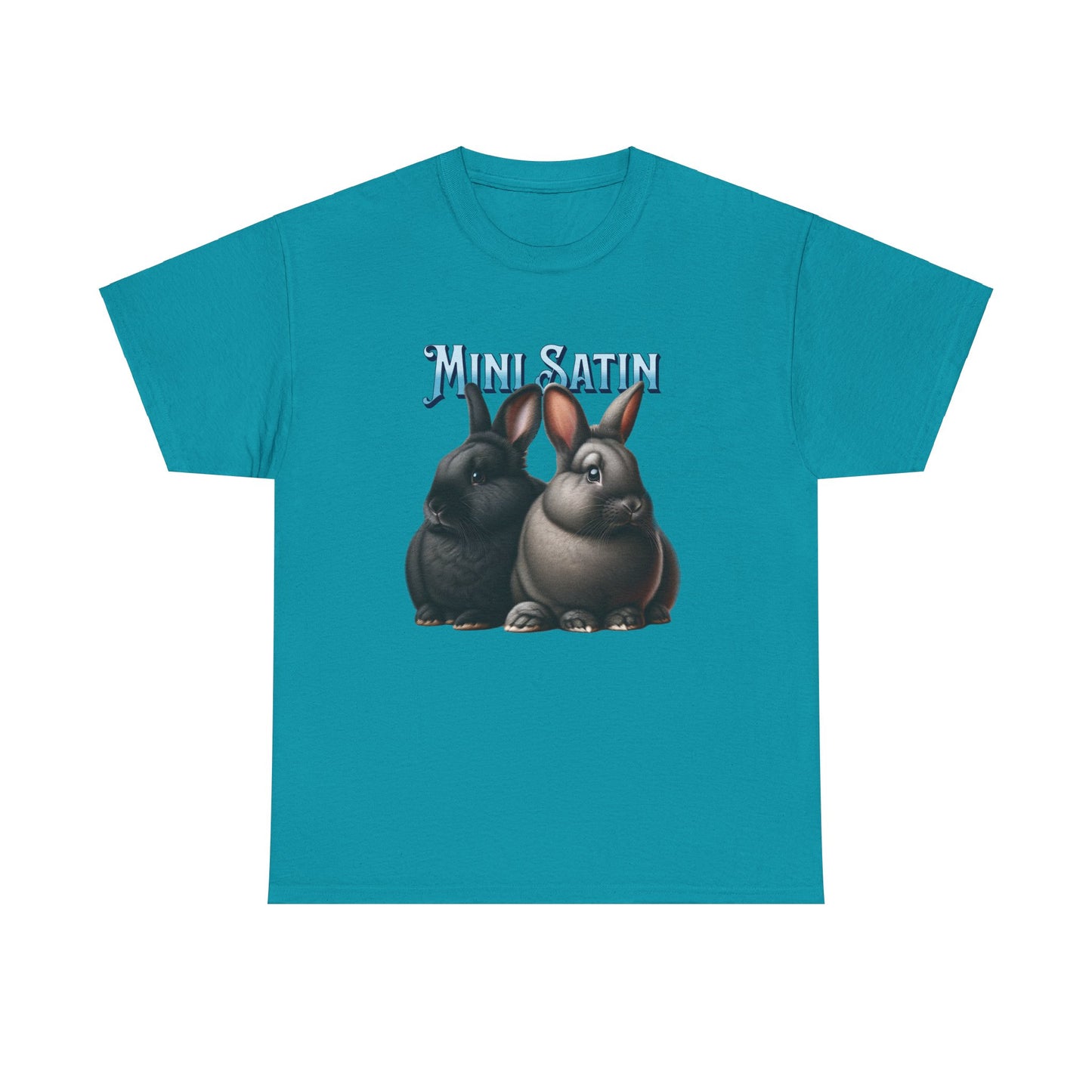 Mini satin rabbit Unisex Heavy Cotton Tee