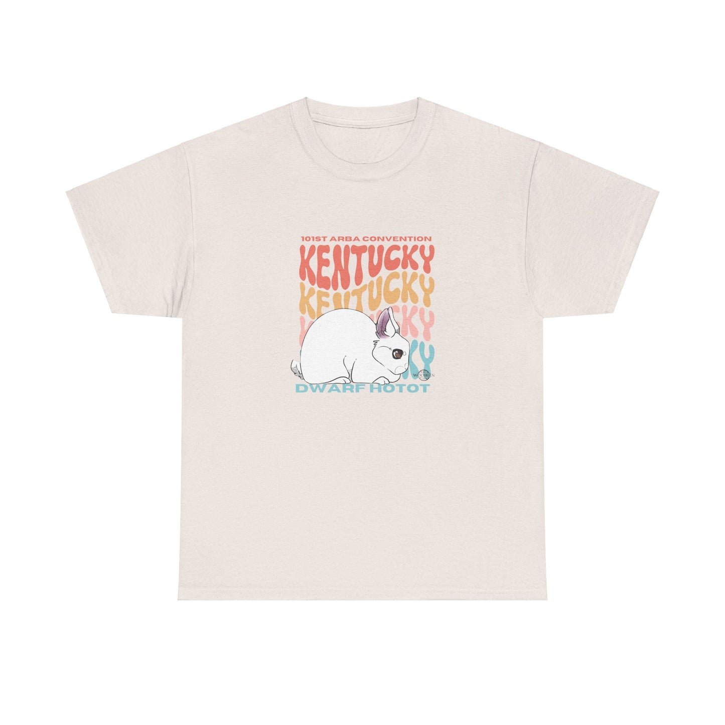 Dwarf Hotot Kentucky Unisex Heavy Cotton Tee