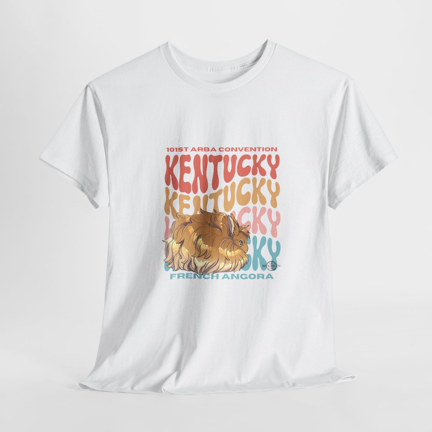 French Angora Kentucky Unisex Heavy Cotton Tee