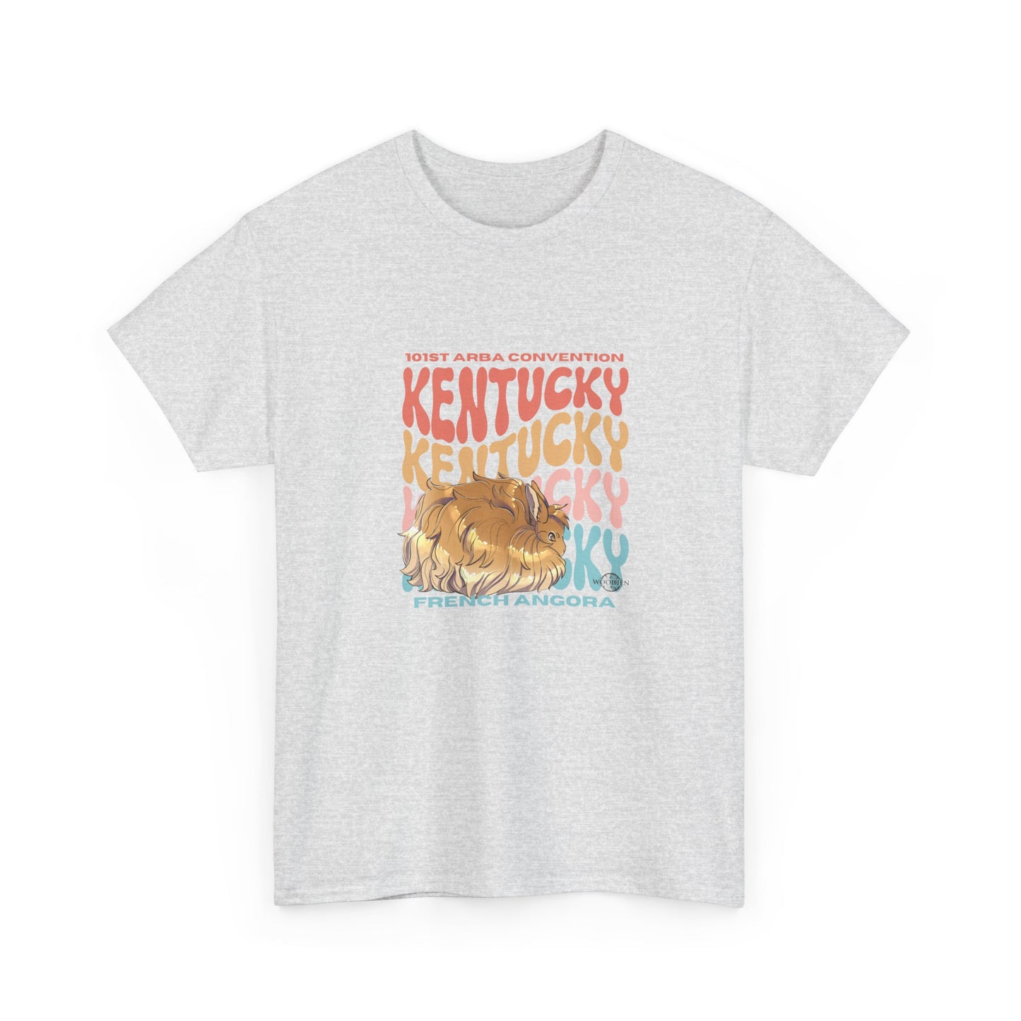 French Angora Kentucky Unisex Heavy Cotton Tee