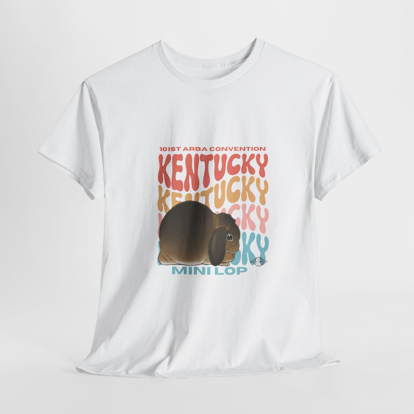 Mini Lop Kentucky Unisex Heavy Cotton Tee