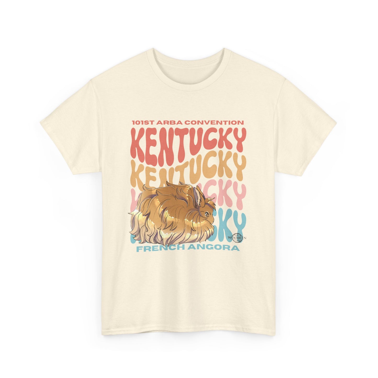 French Angora Kentucky Unisex Heavy Cotton Tee