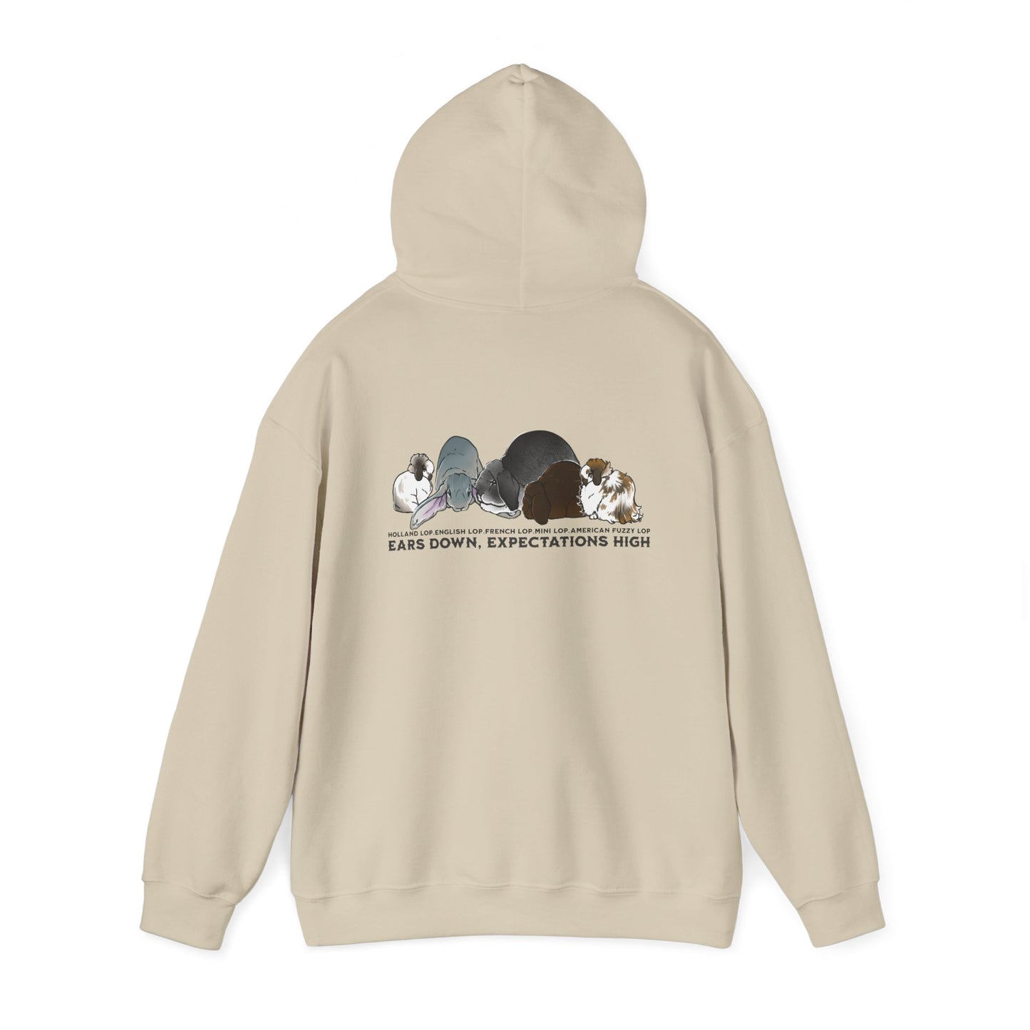 Rabbit Hoodie Sweatshirt - Unisex Heavy Blend™