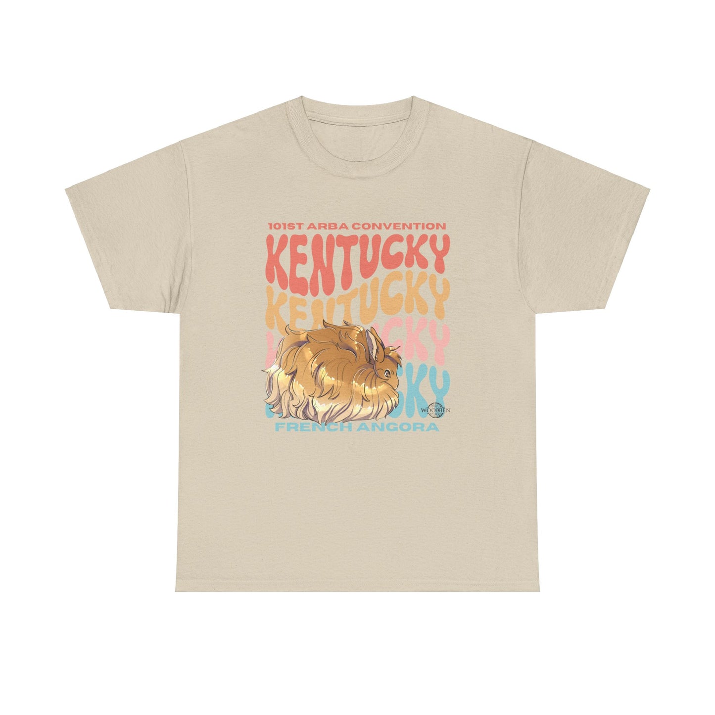 French Angora Kentucky Unisex Heavy Cotton Tee