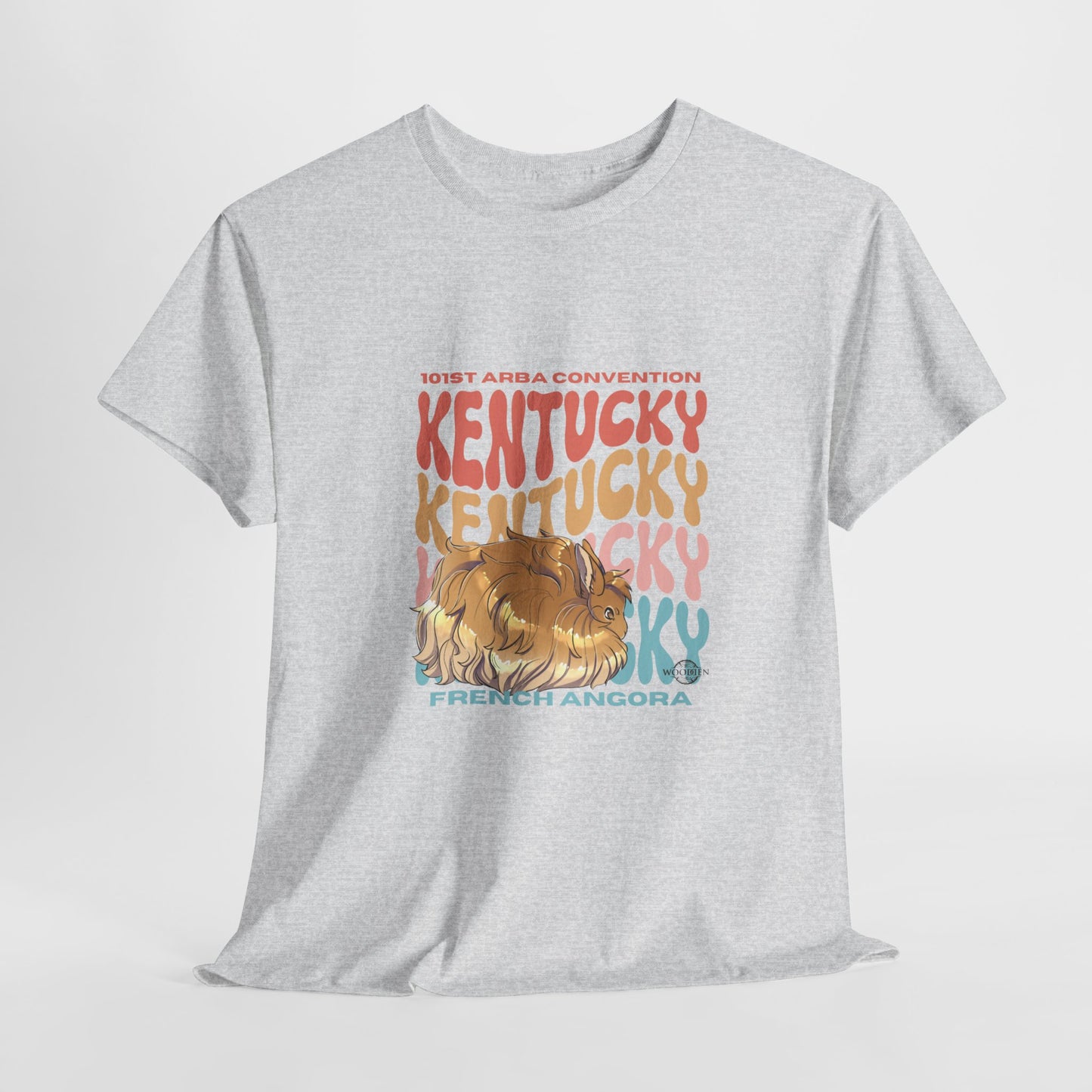 French Angora Kentucky Unisex Heavy Cotton Tee