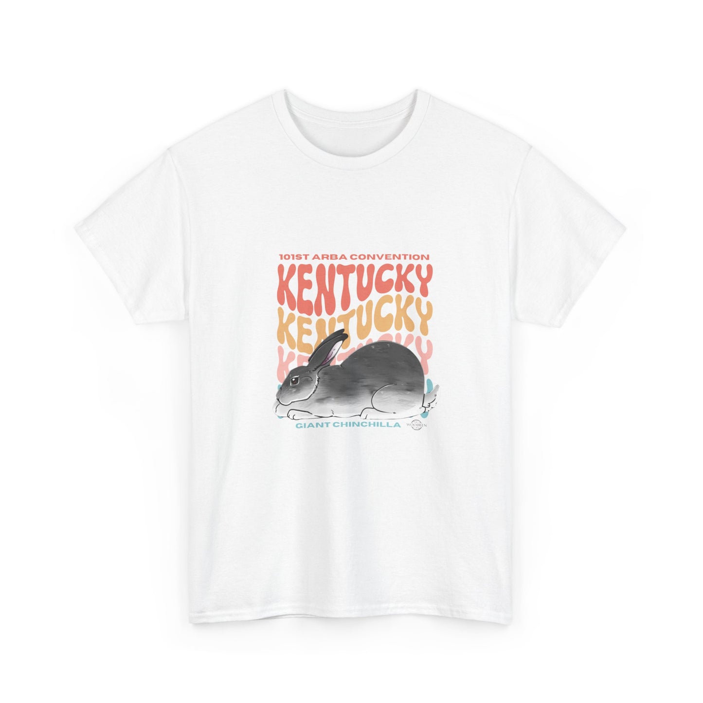 Giant Chinchilla Kentucky Unisex Heavy Cotton Tee