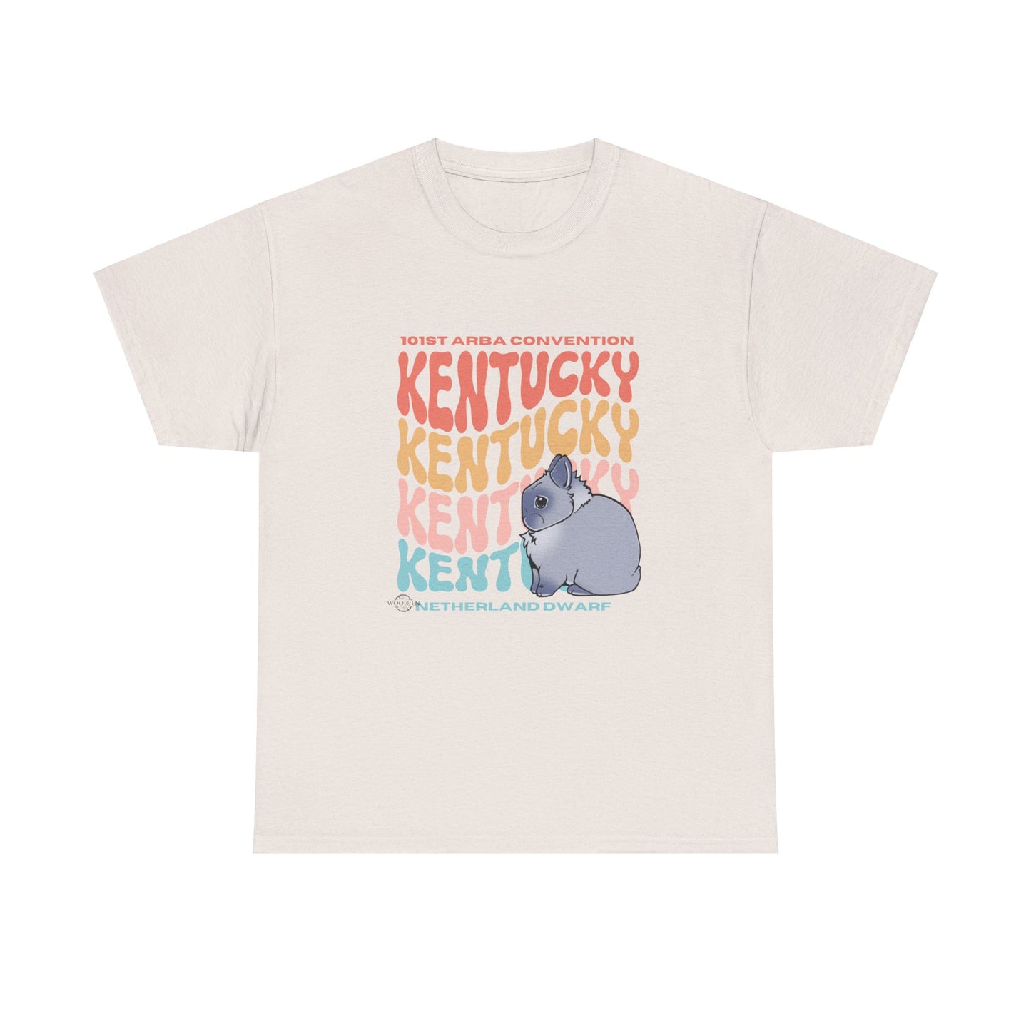 Netherland Dwarf Kentucky Unisex Heavy Cotton Tee