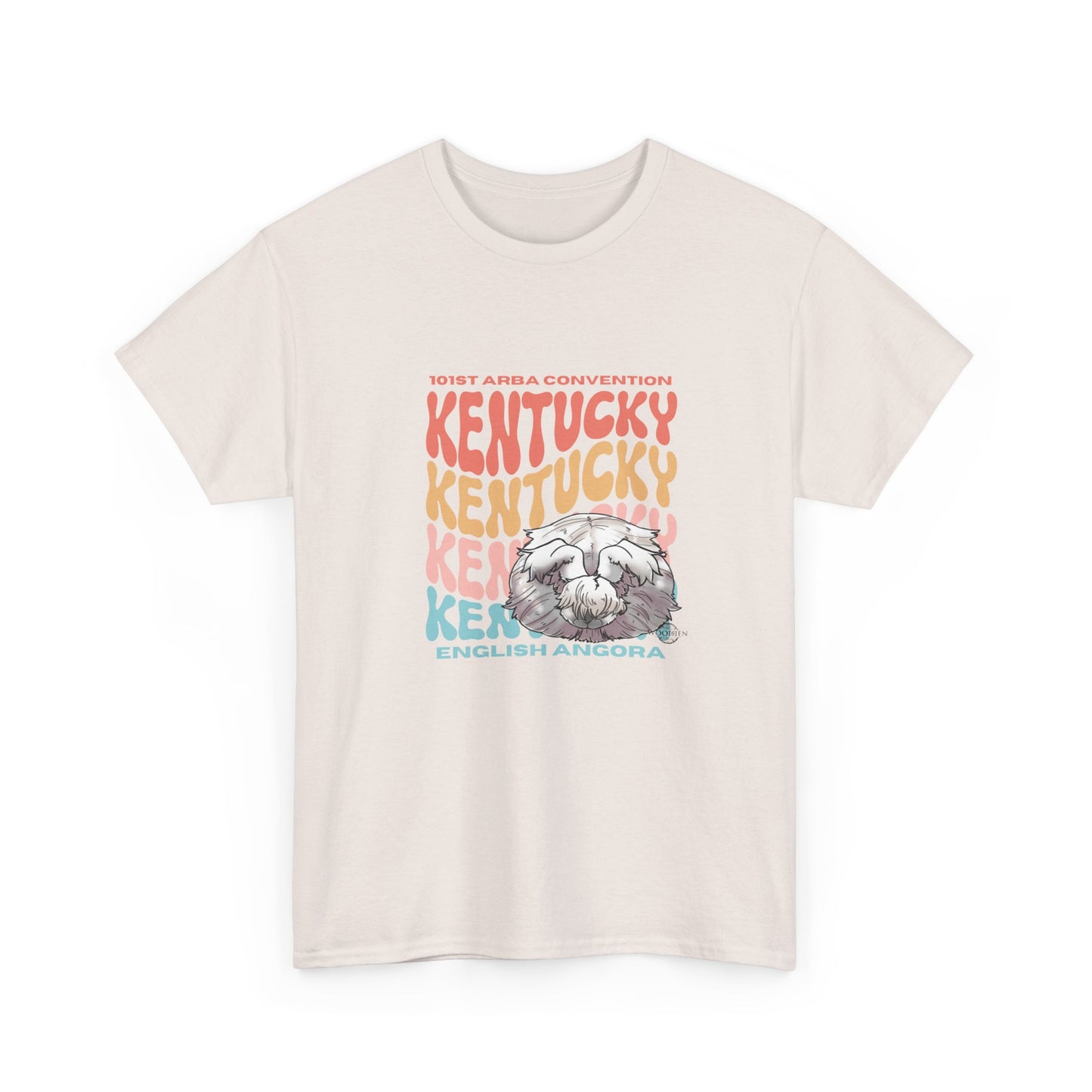 English Angora Kentucky Unisex Heavy Cotton Tee