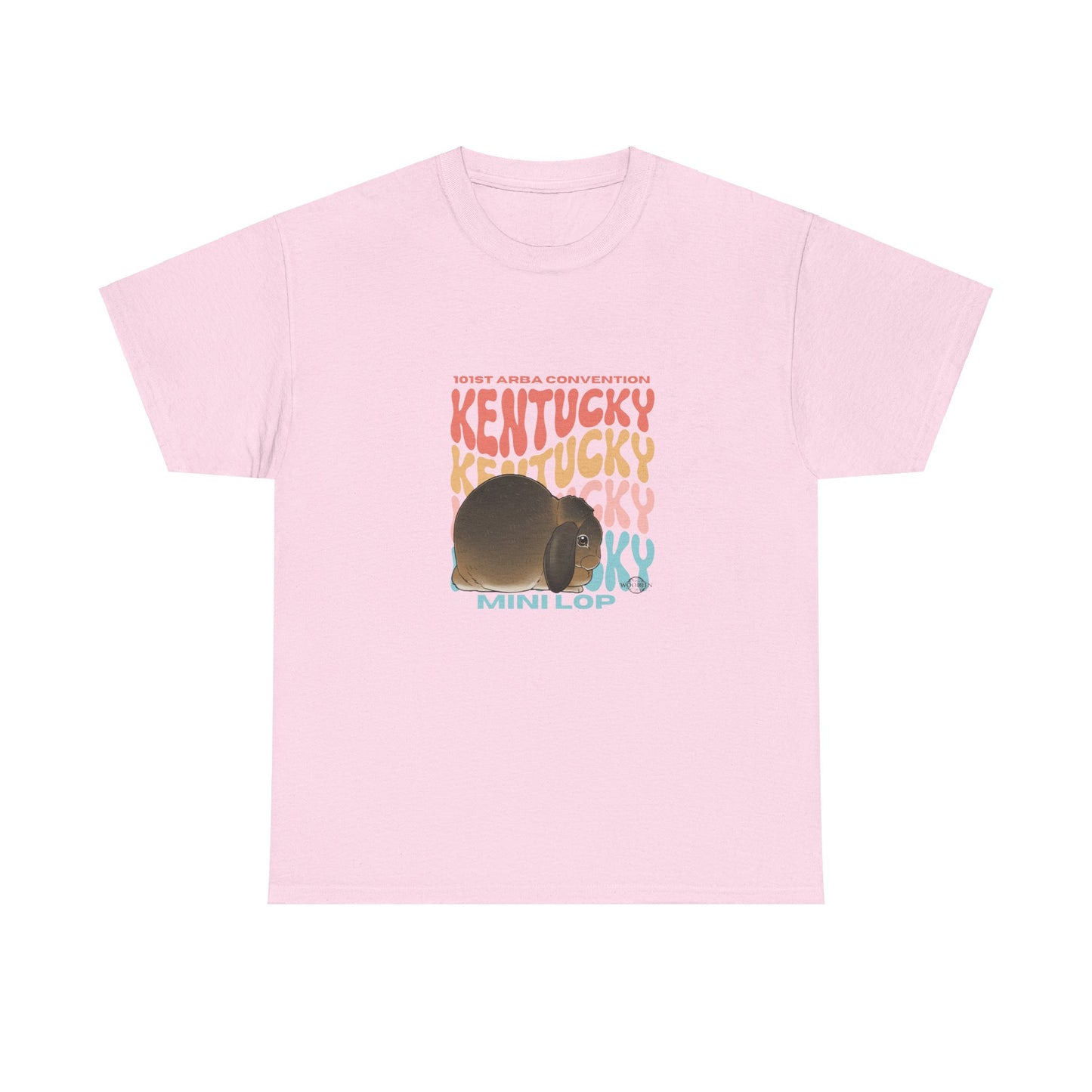 Mini Lop Kentucky Unisex Heavy Cotton Tee