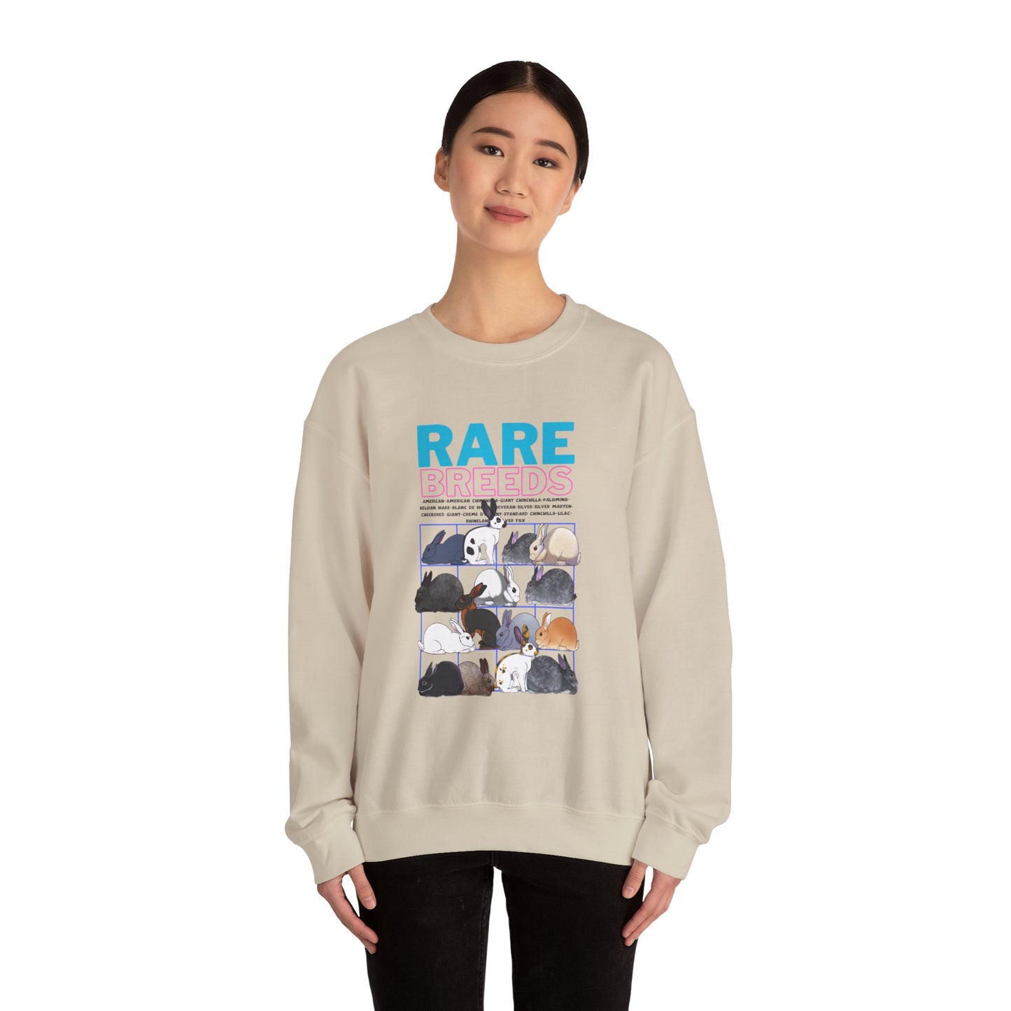 rare breeds Unisex Heavy Blend™ Crewneck Sweatshirt