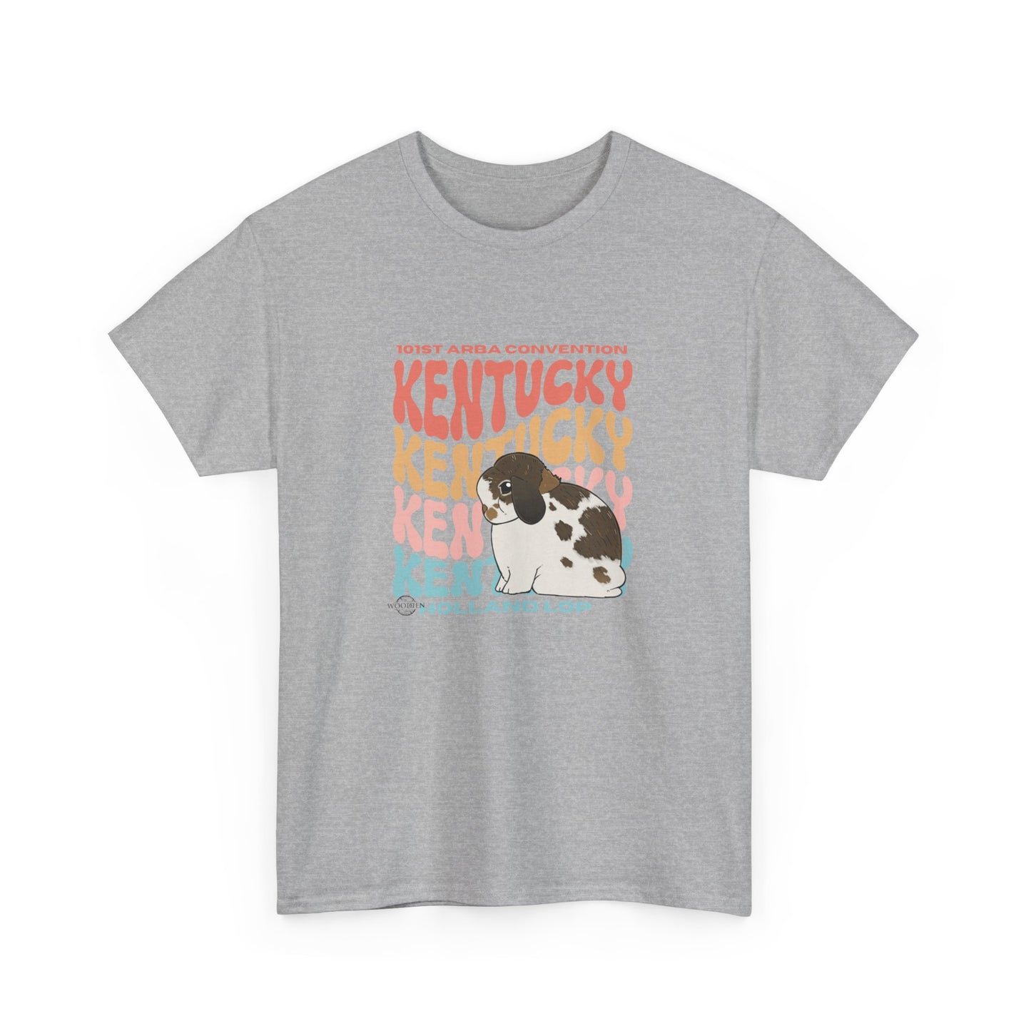 Holland Lop Kentucky Unisex Heavy Cotton Tee