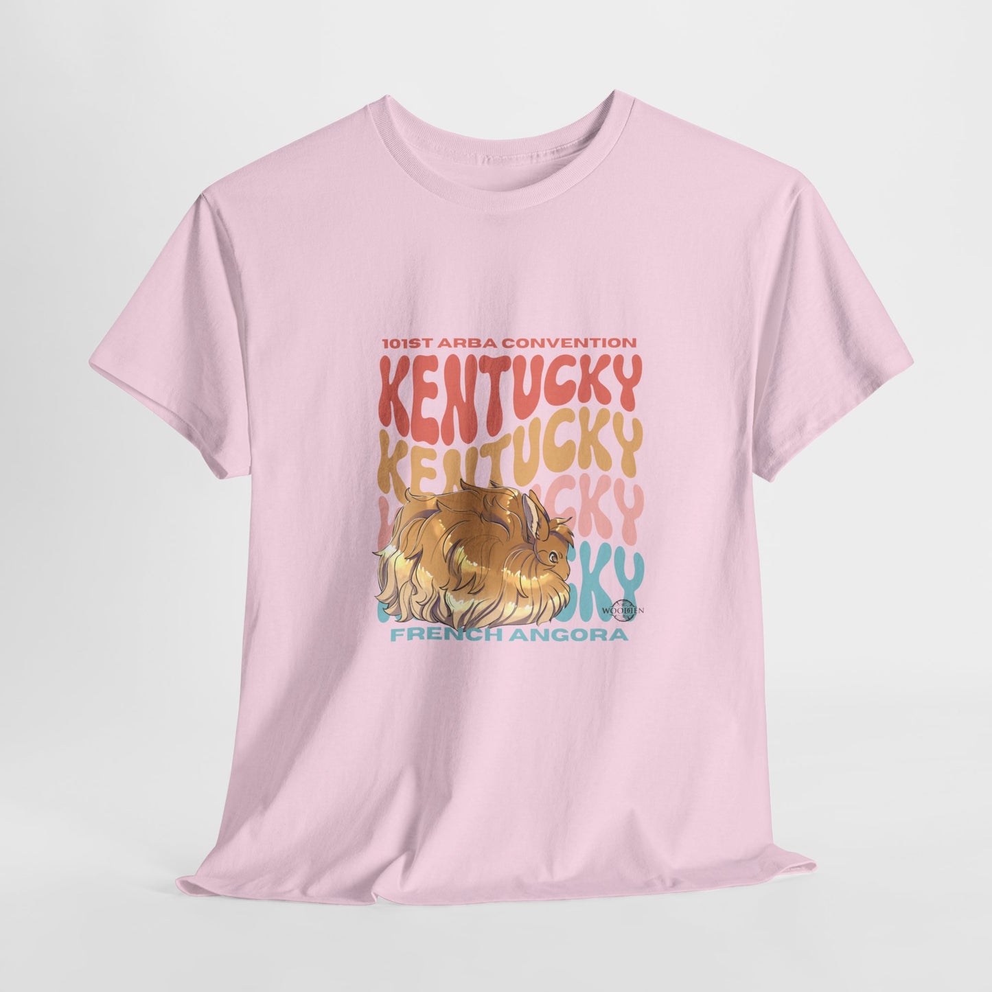 French Angora Kentucky Unisex Heavy Cotton Tee