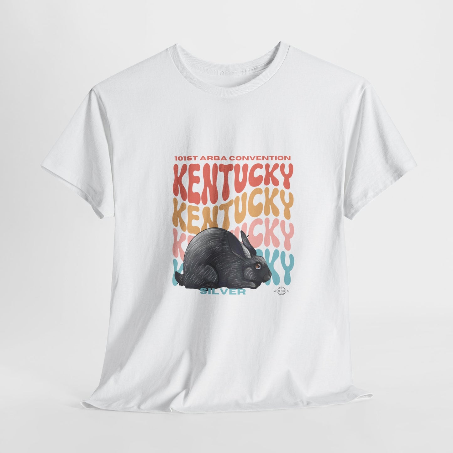 Silver Kentucky Unisex Heavy Cotton Tee