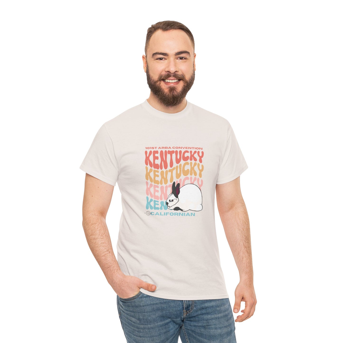 Californian rabbit Unisex Heavy Cotton Tee