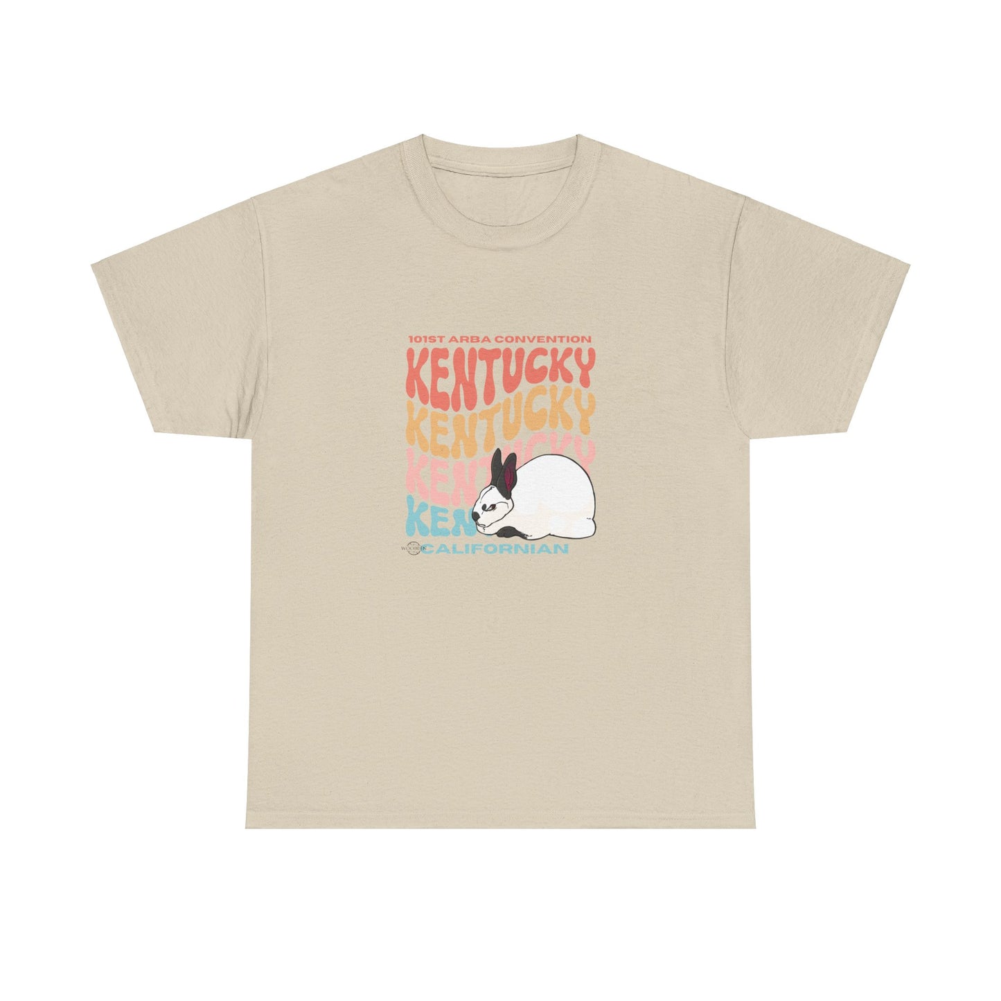 Californian rabbit Unisex Heavy Cotton Tee