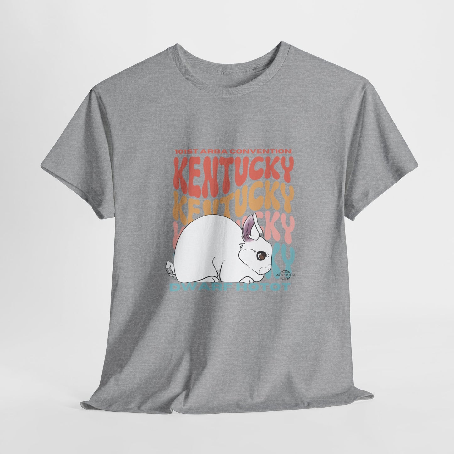 Dwarf Hotot Kentucky Unisex Heavy Cotton Tee