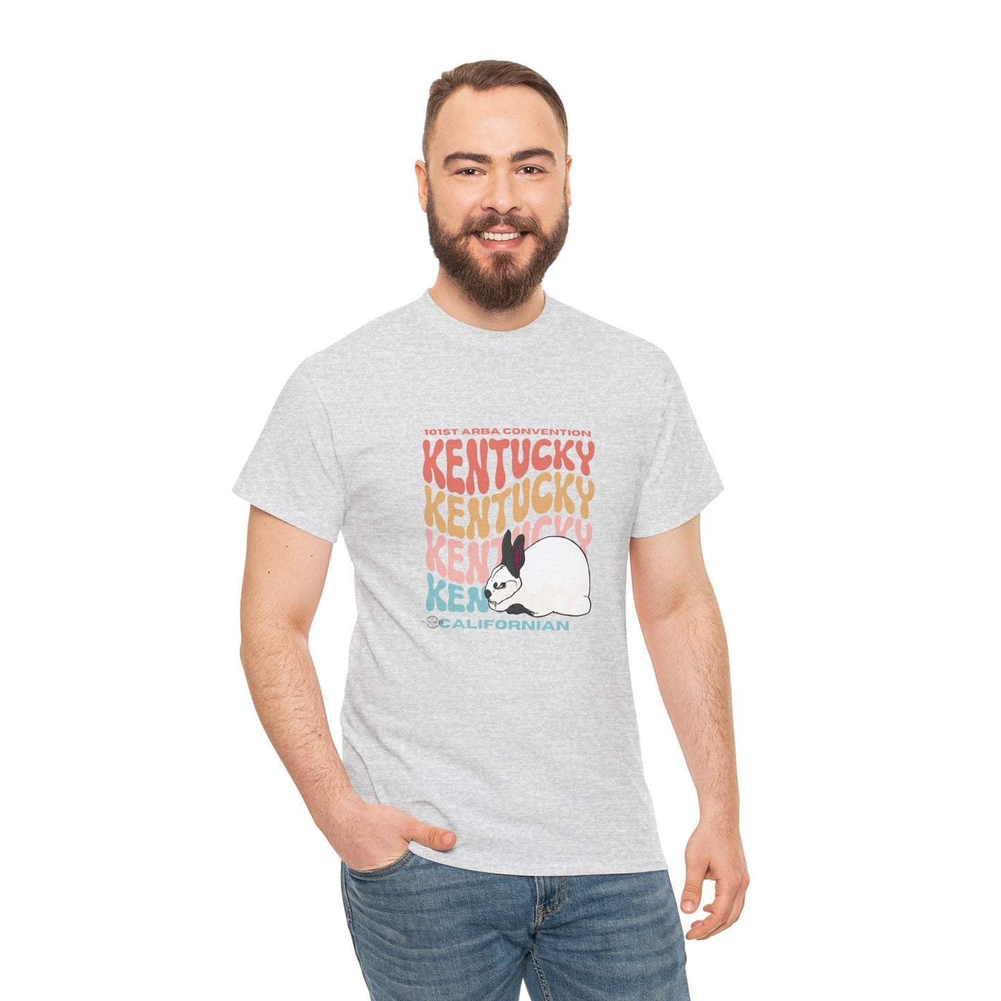 Californian rabbit Unisex Heavy Cotton Tee