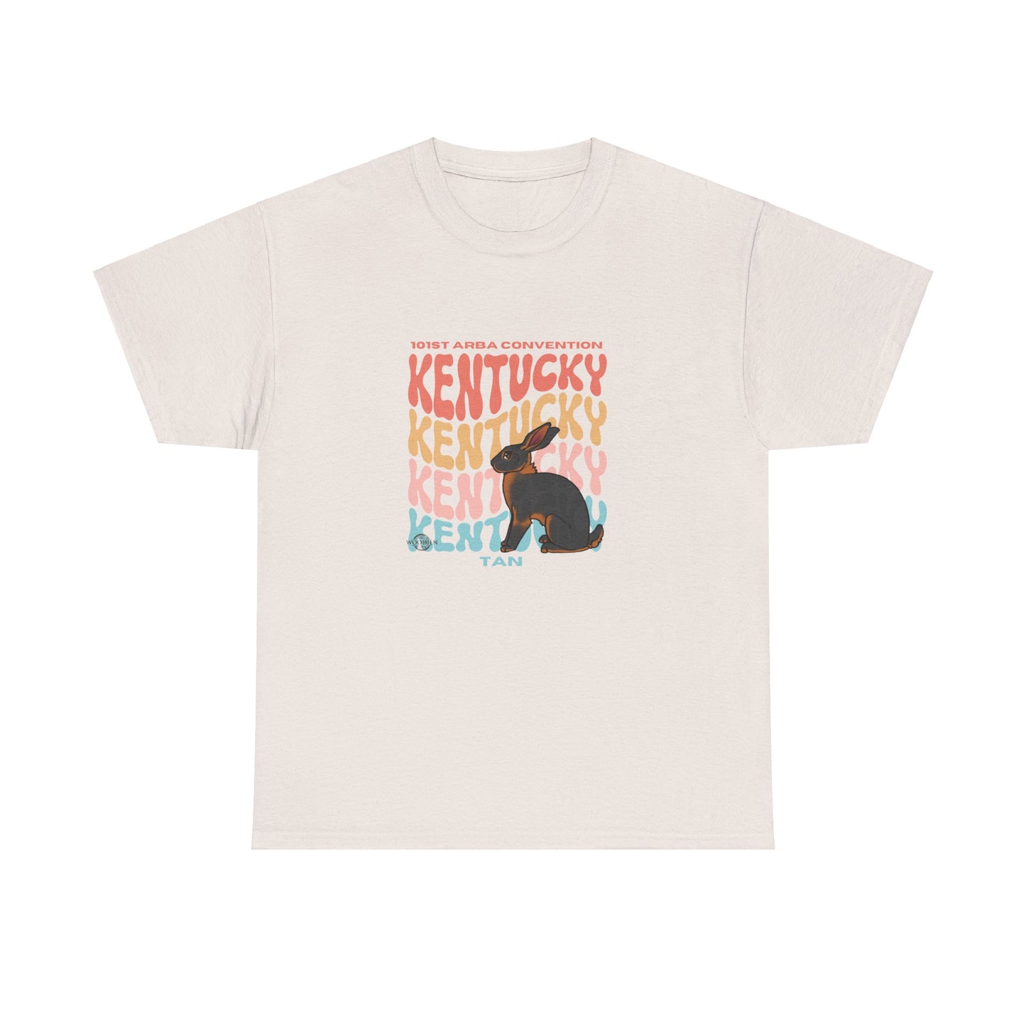 Tan Kentucky Unisex Heavy Cotton Tee