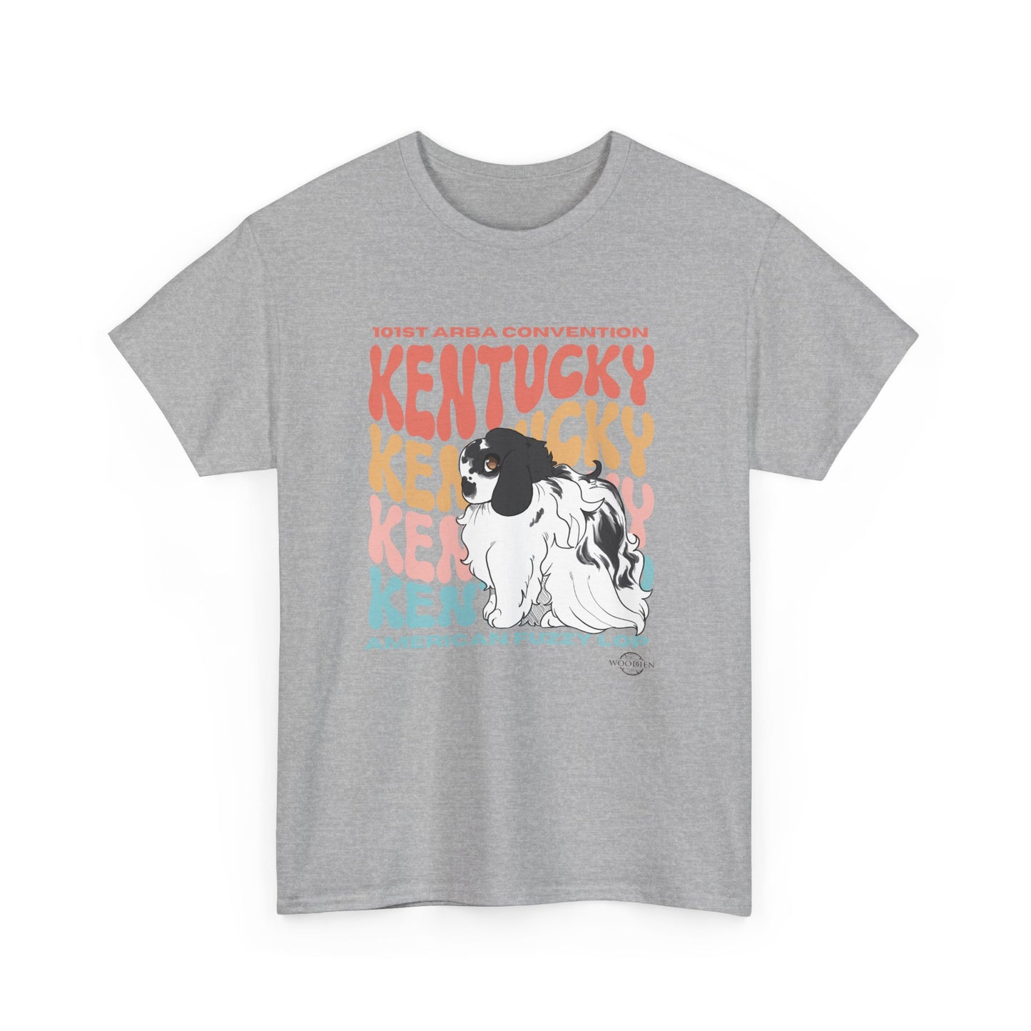 Fuzzy lop Kentucky Unisex Heavy Cotton Tee