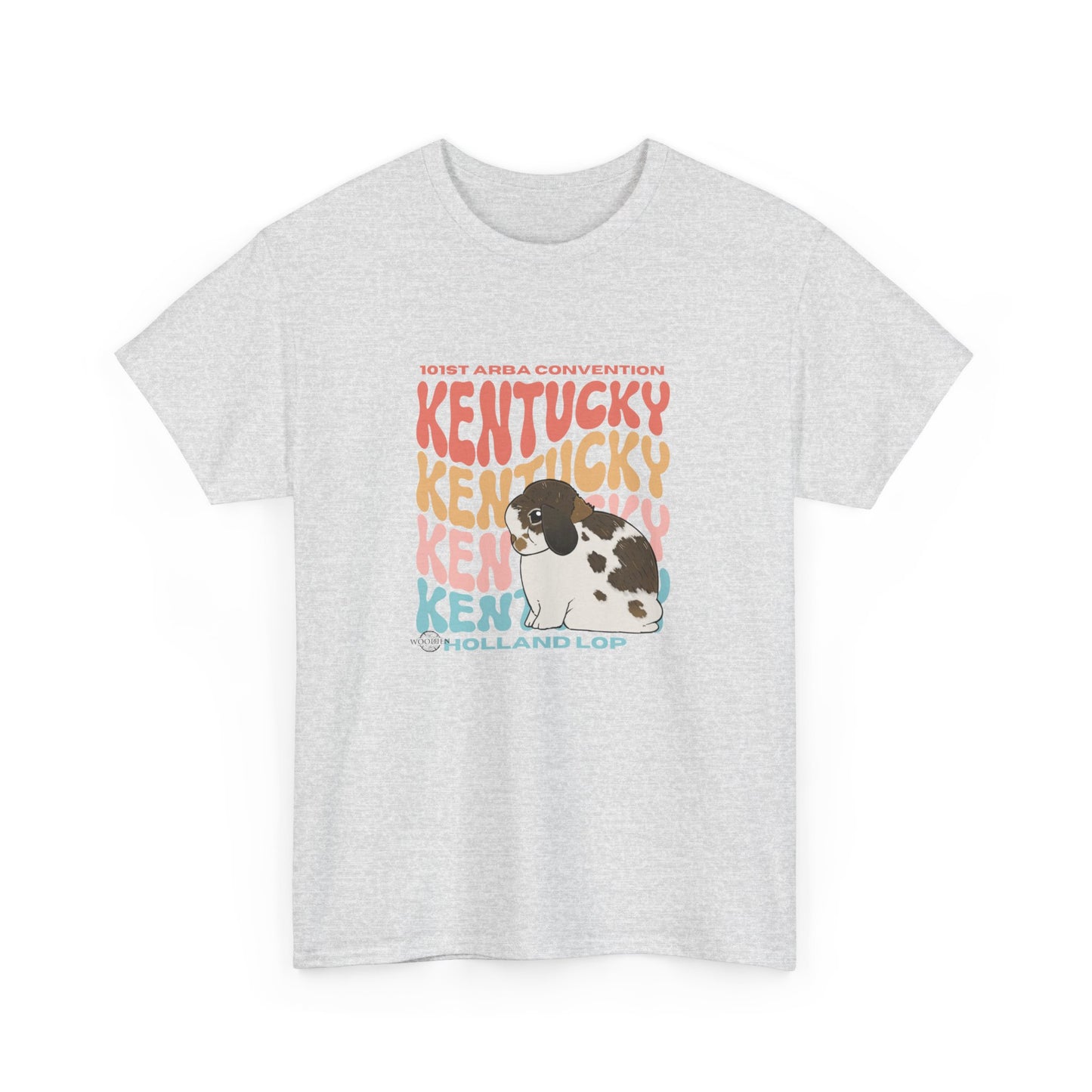 Holland Lop Kentucky Unisex Heavy Cotton Tee