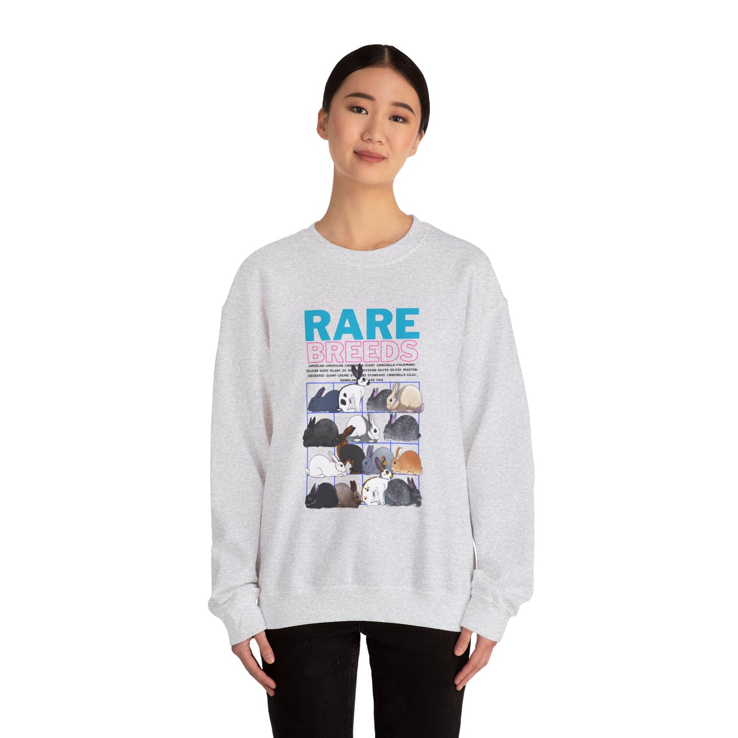 rare breeds Unisex Heavy Blend™ Crewneck Sweatshirt