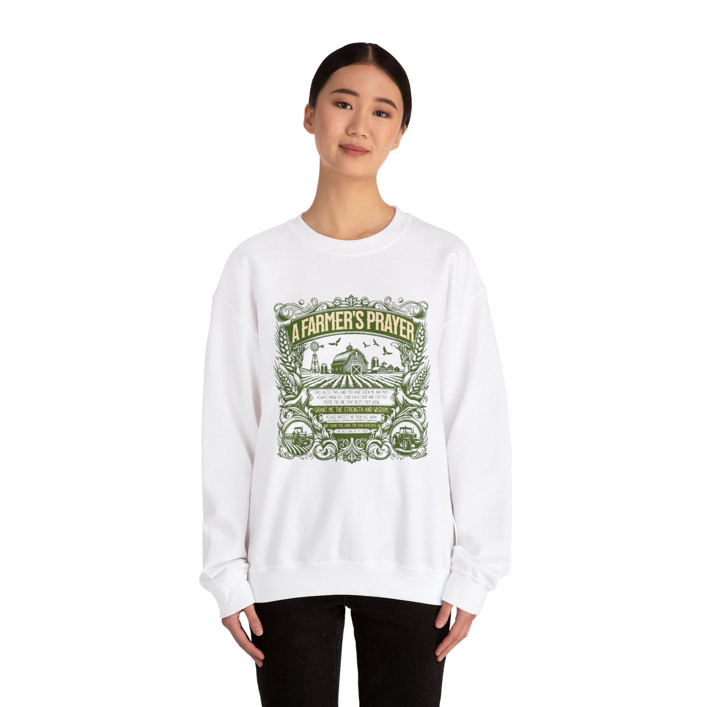 Farmers Prayer Crewneck Sweatshirt