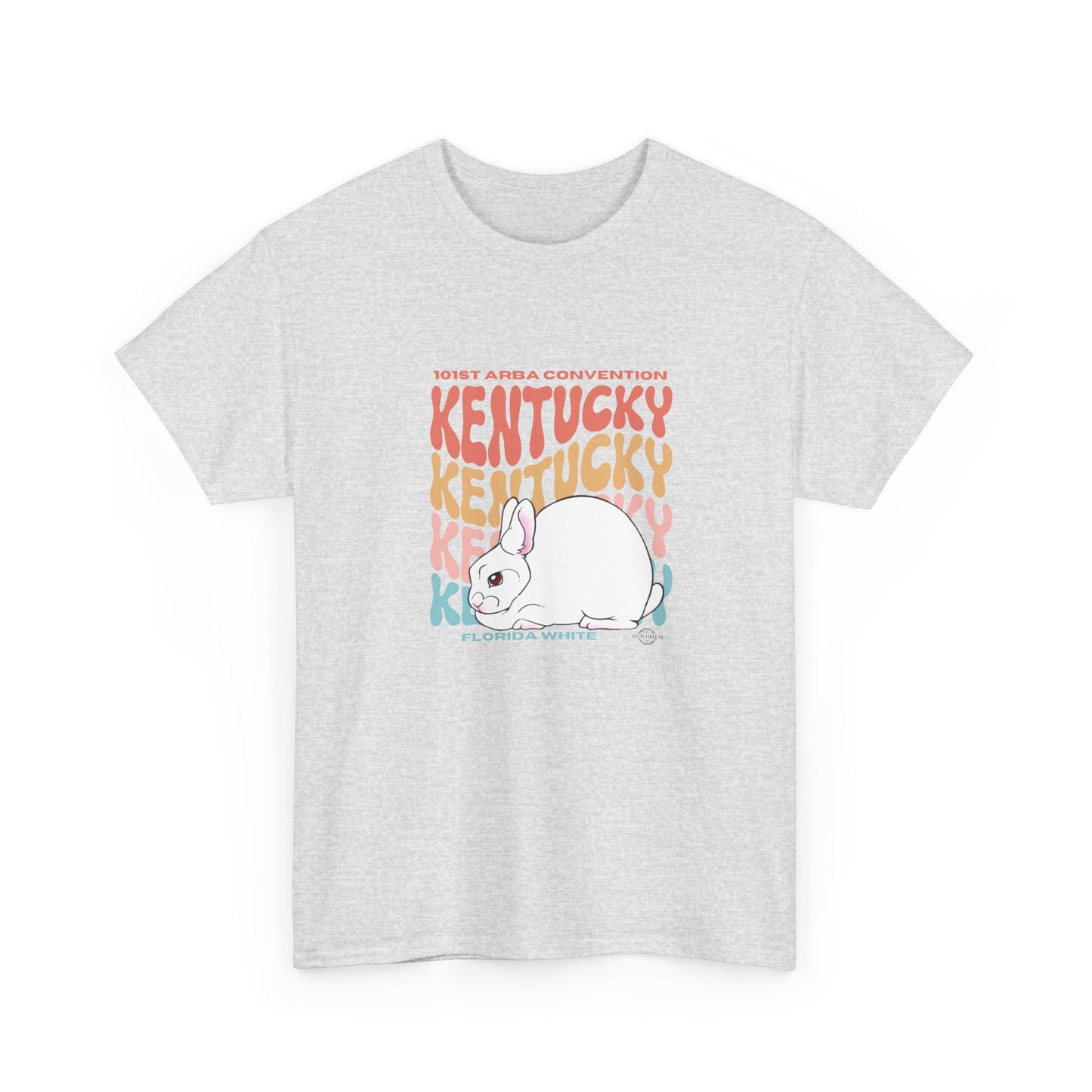 Florida White Kentucky Unisex Heavy Cotton Tee