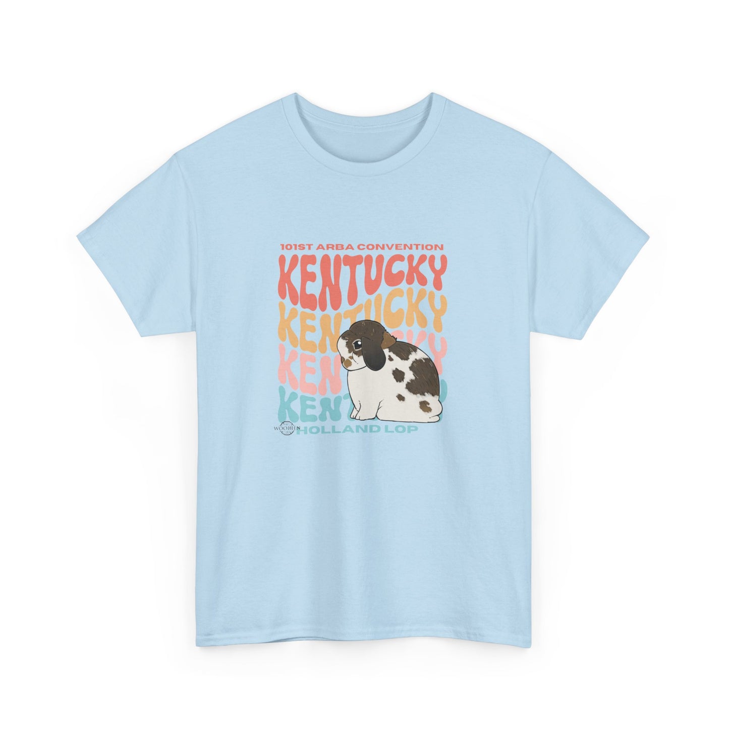 Holland Lop Kentucky Unisex Heavy Cotton Tee