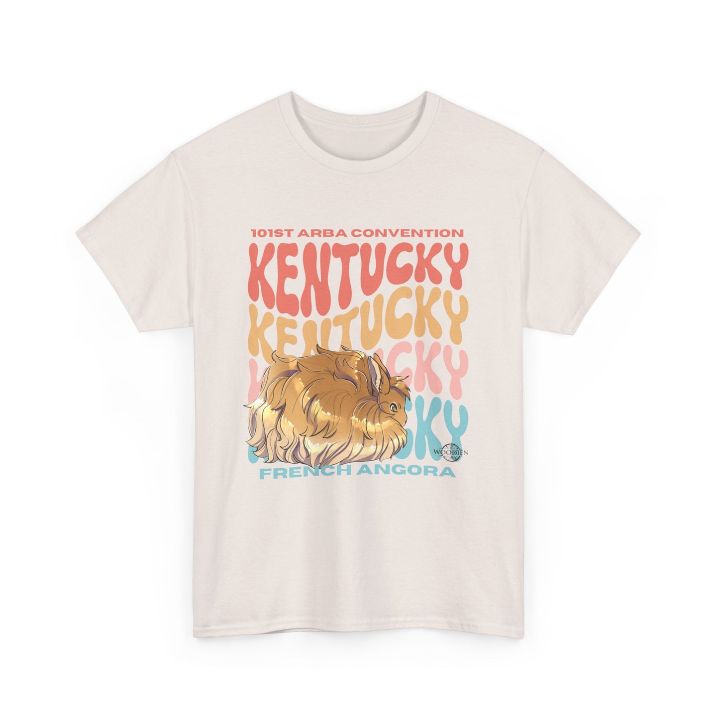 French Angora Kentucky Unisex Heavy Cotton Tee