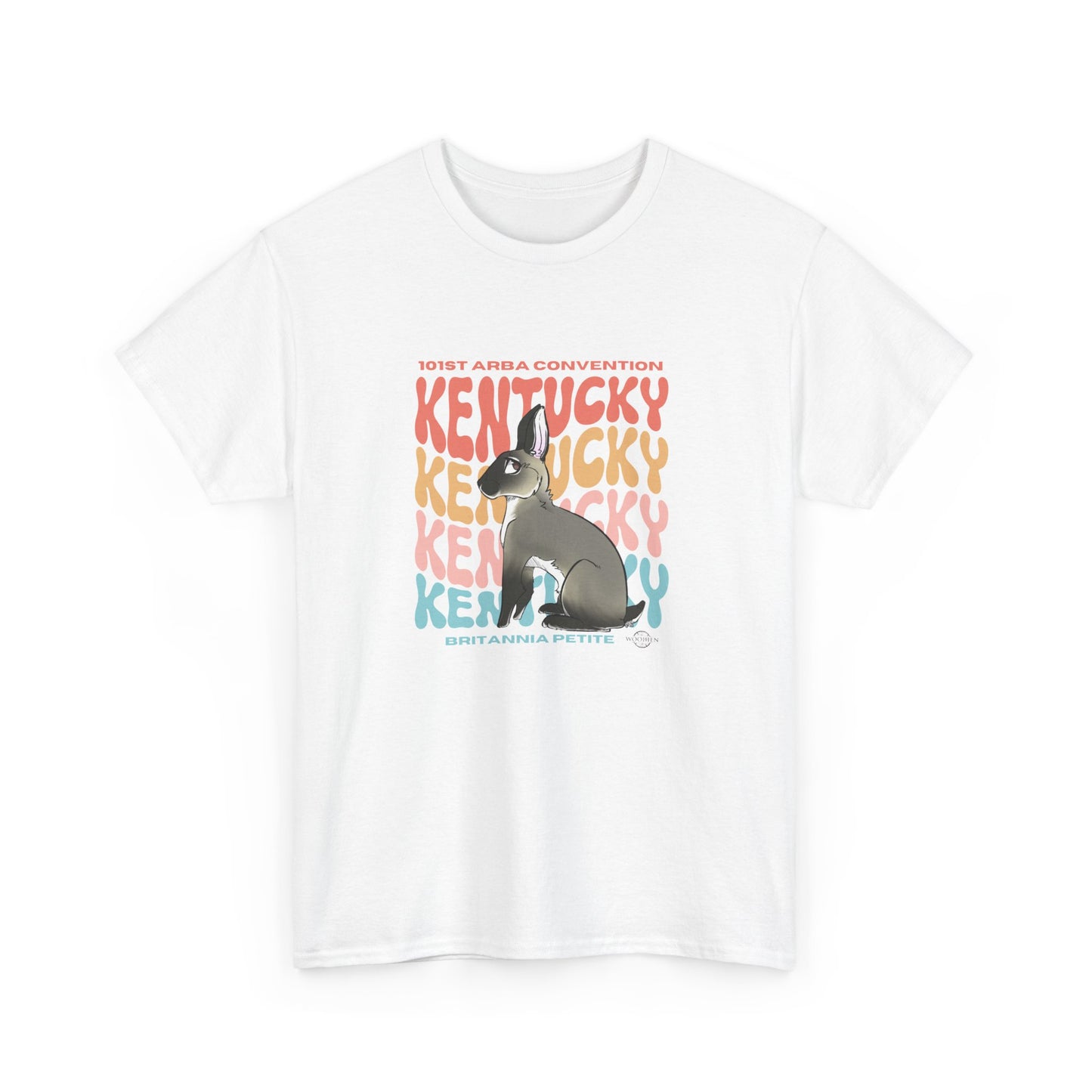 Britannia Petite Kentucky Unisex Heavy Cotton Tee