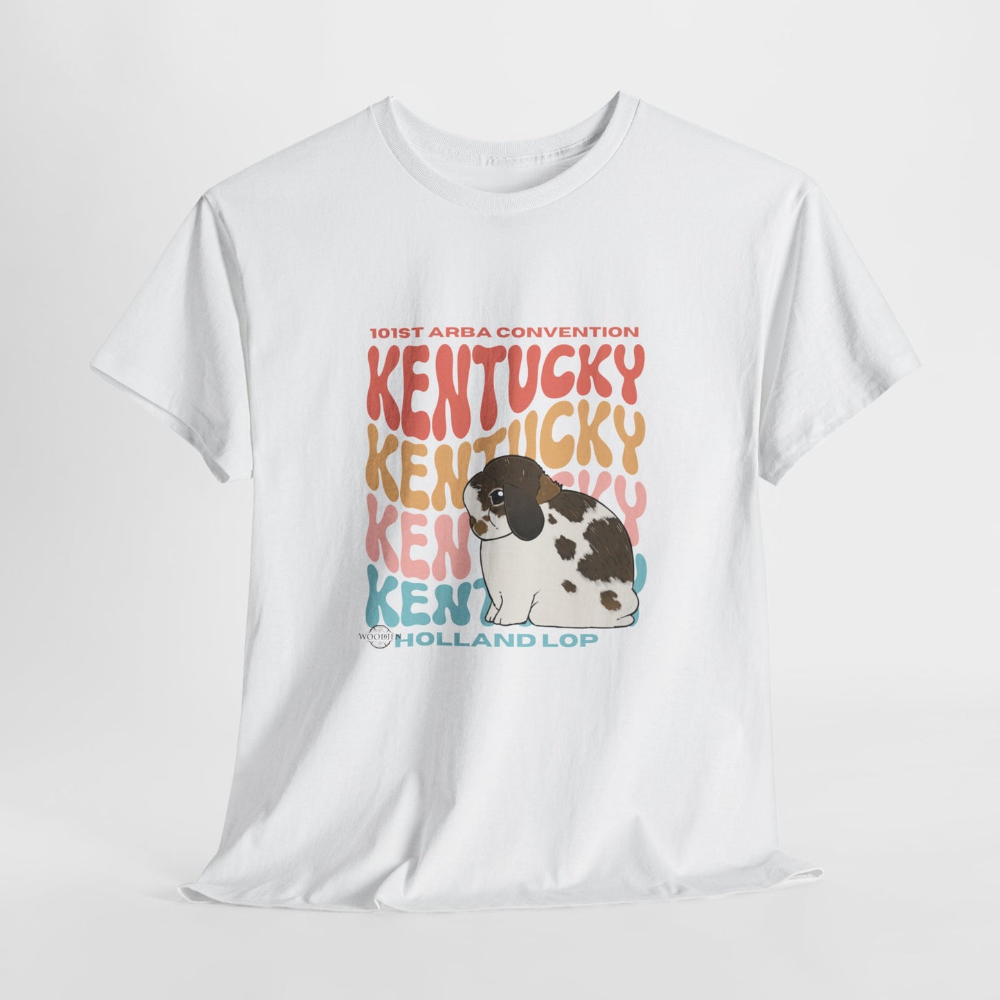 Holland Lop Kentucky Unisex Heavy Cotton Tee