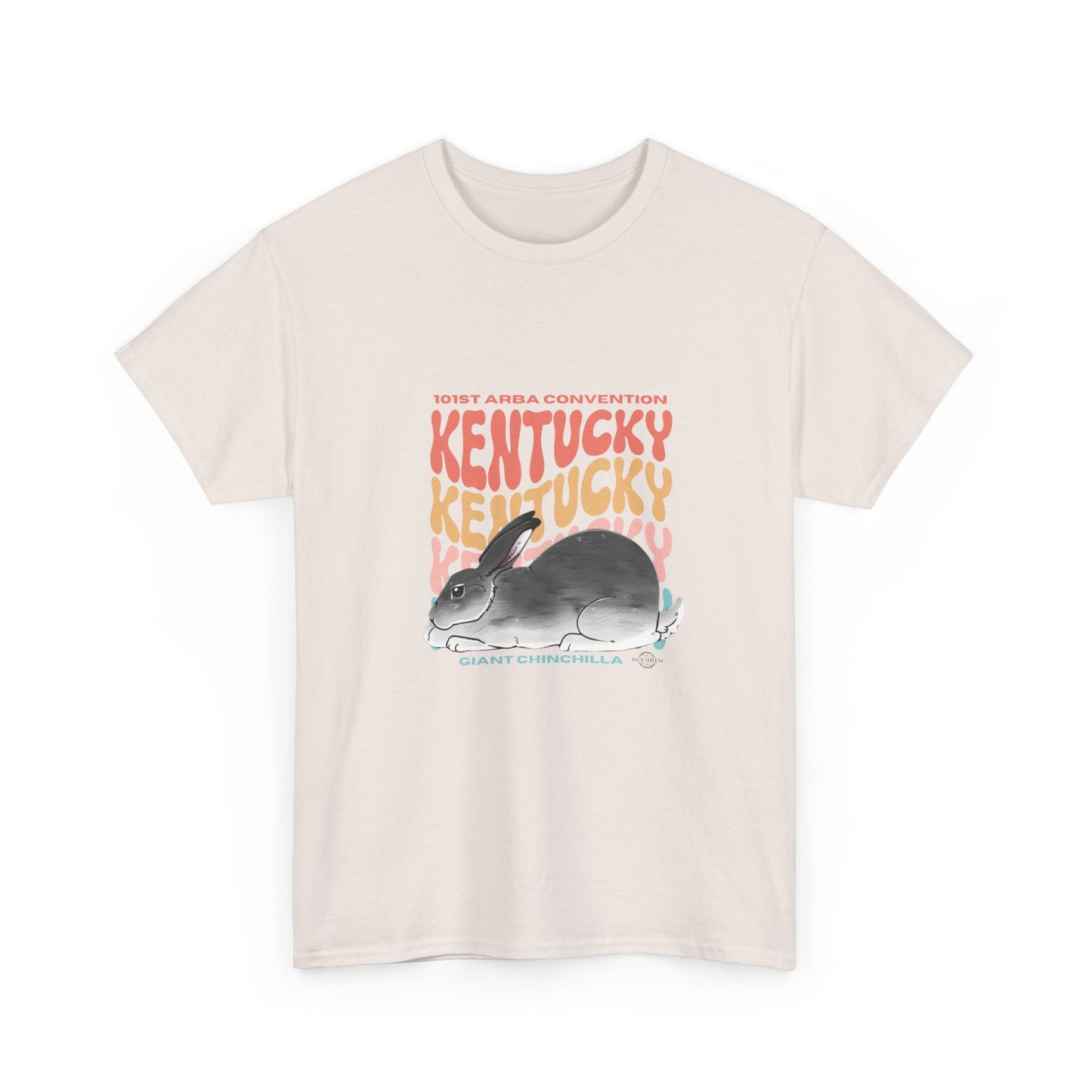 Giant Chinchilla Kentucky Unisex Heavy Cotton Tee