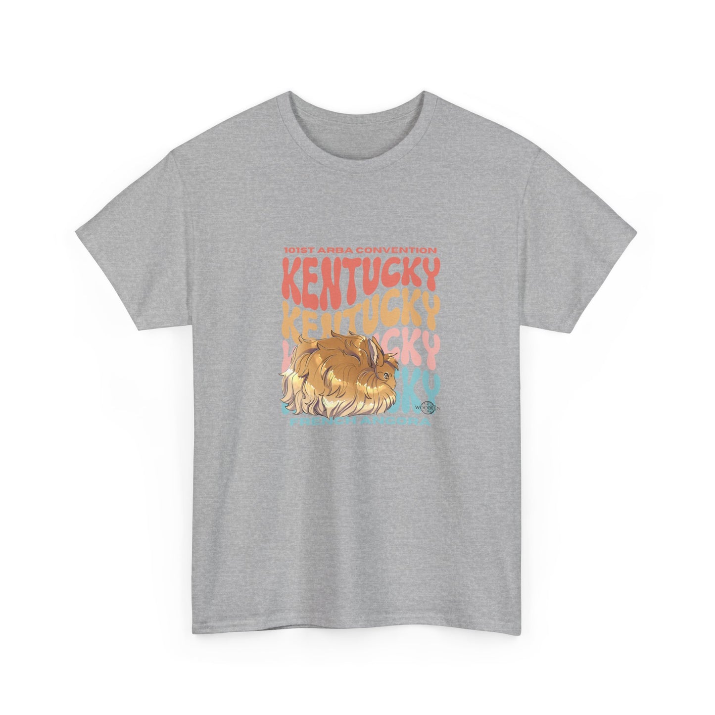 French Angora Kentucky Unisex Heavy Cotton Tee