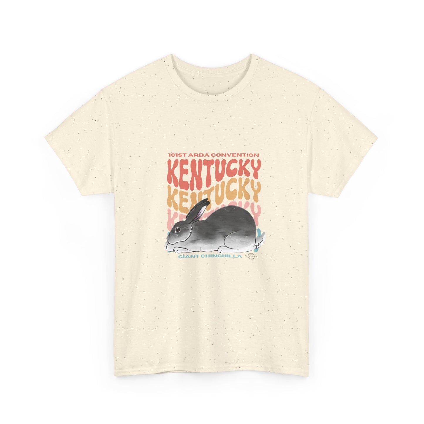 Giant Chinchilla Kentucky Unisex Heavy Cotton Tee