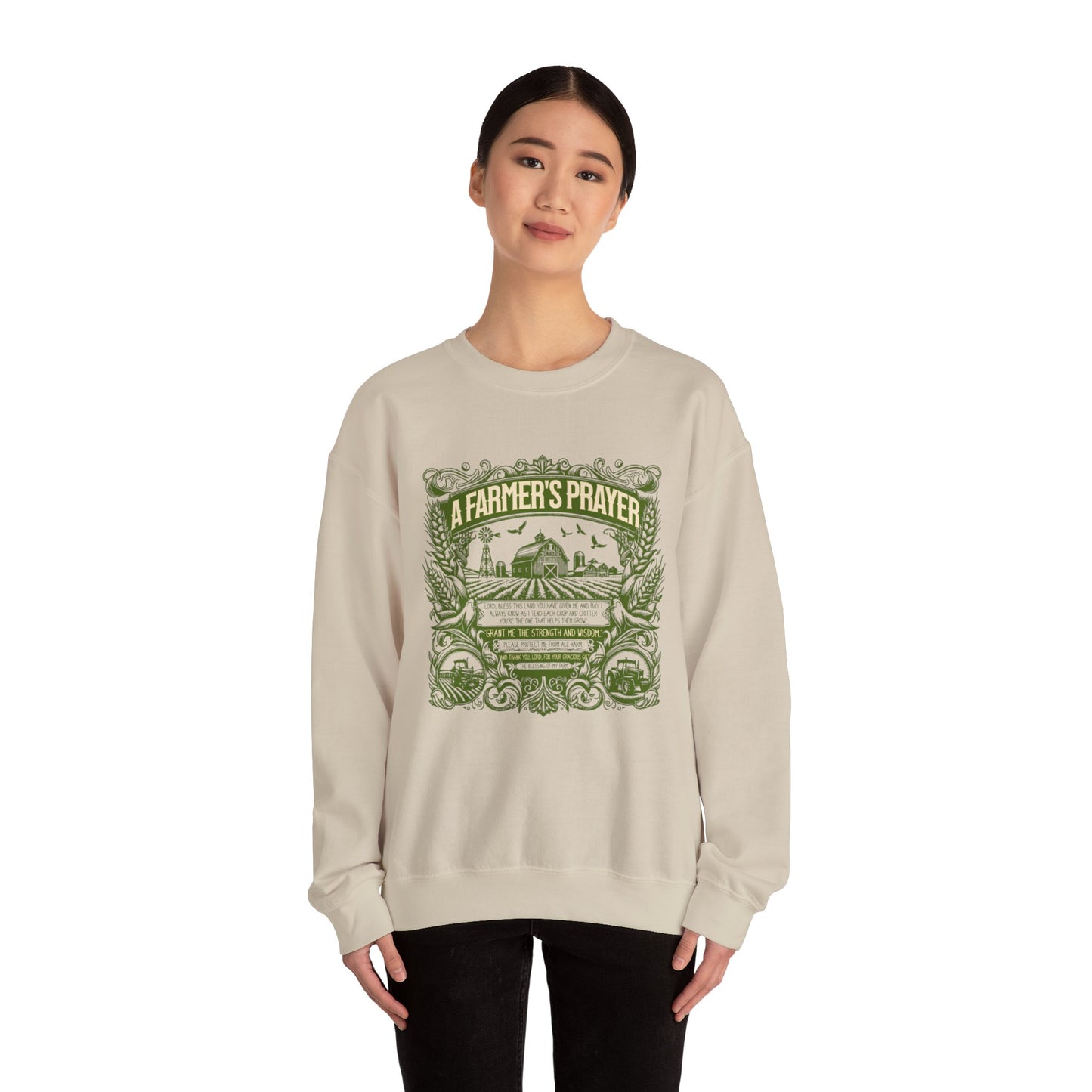 Farmers Prayer Crewneck Sweatshirt