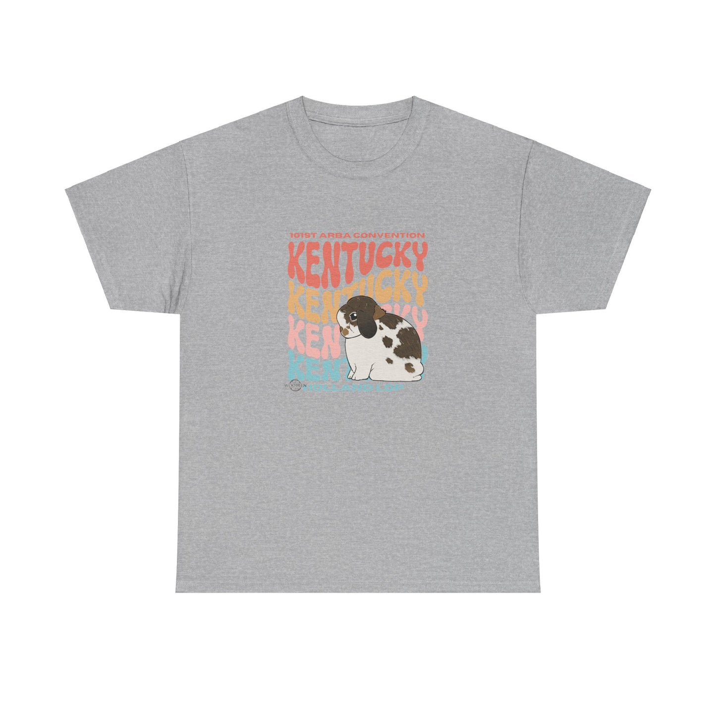 Holland Lop Kentucky Unisex Heavy Cotton Tee