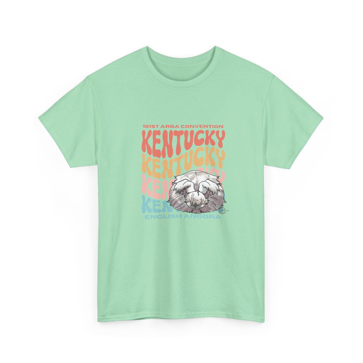 English Angora Kentucky Unisex Heavy Cotton Tee