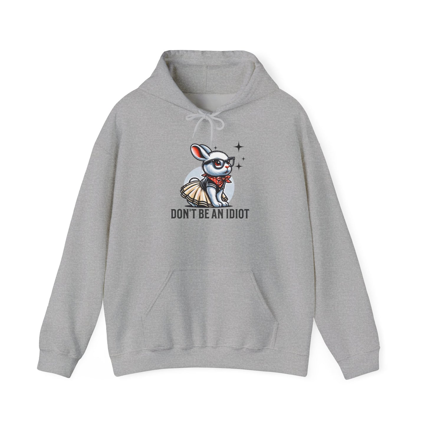 rockabilly bunny Unisex Heavy Blend™ Hooded Sweatshirt