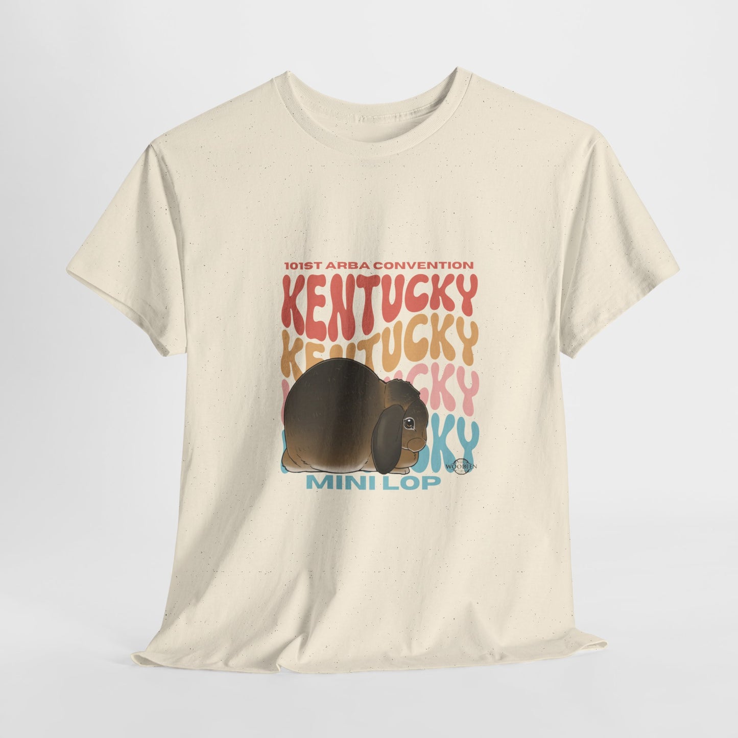 Mini Lop Kentucky Unisex Heavy Cotton Tee