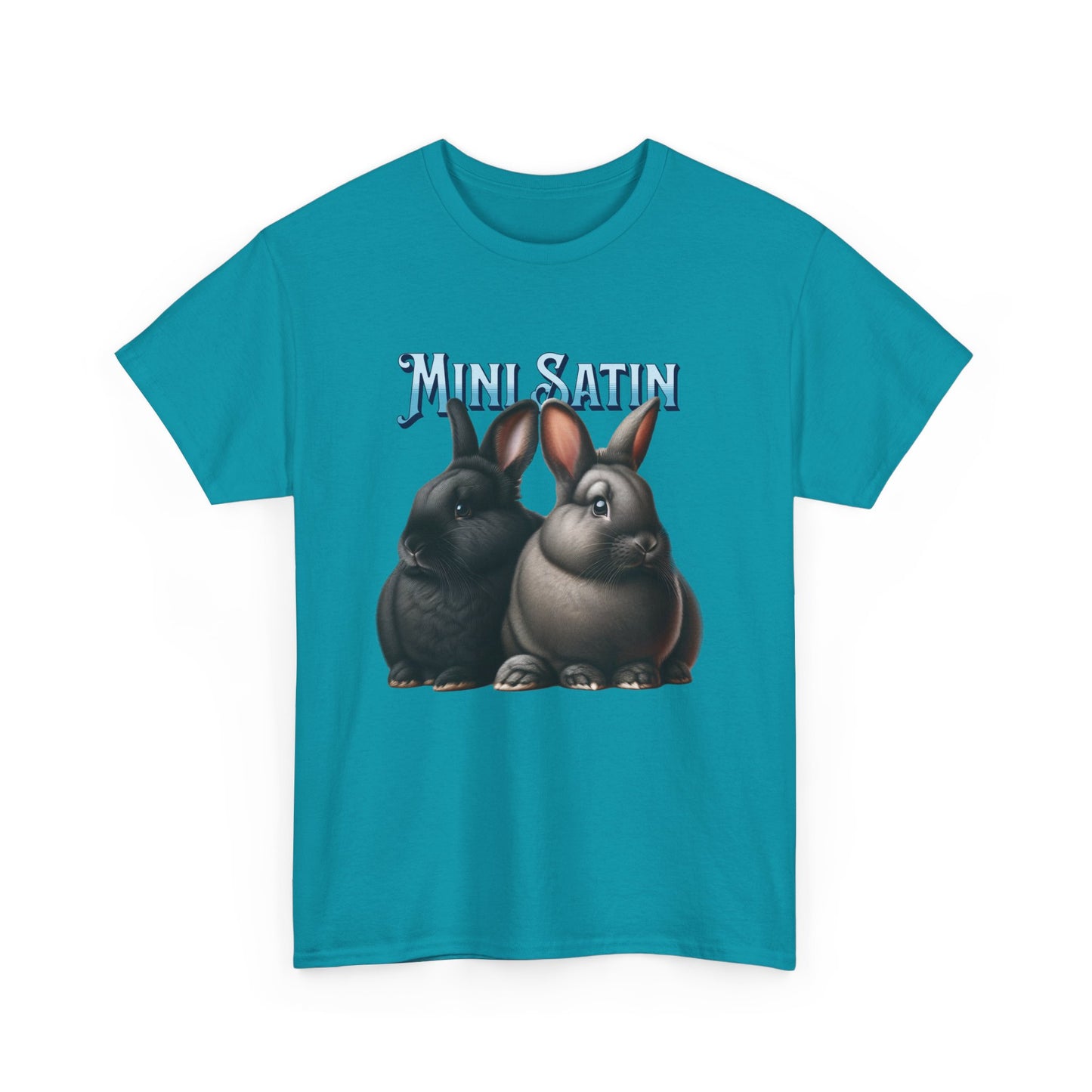 Mini satin rabbit Unisex Heavy Cotton Tee