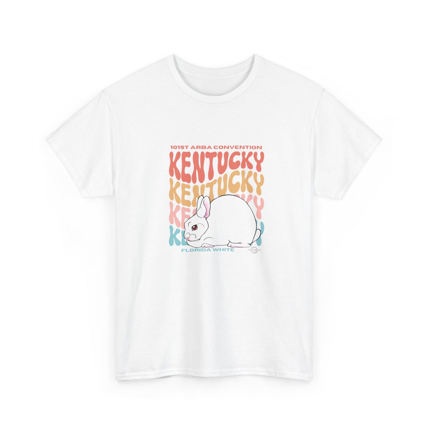 Florida White Kentucky Unisex Heavy Cotton Tee