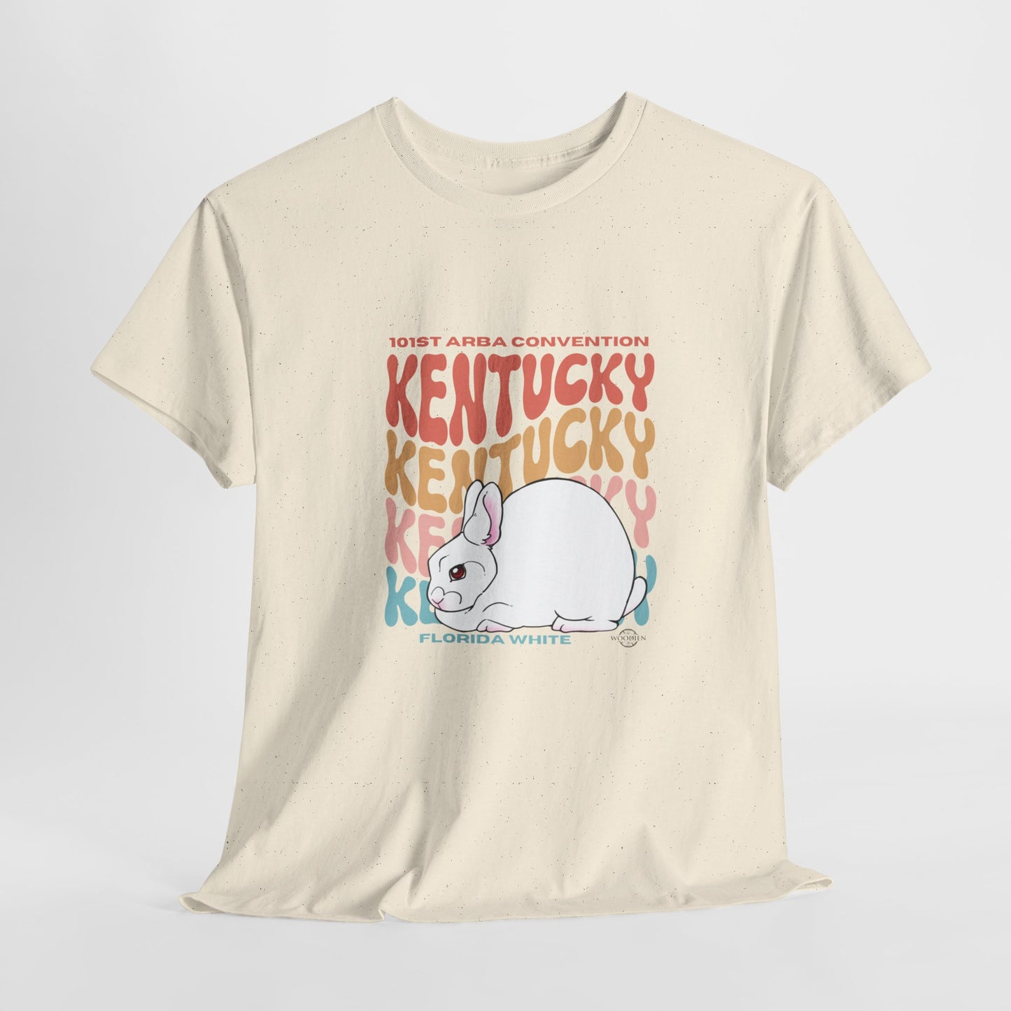 Florida White Kentucky Unisex Heavy Cotton Tee