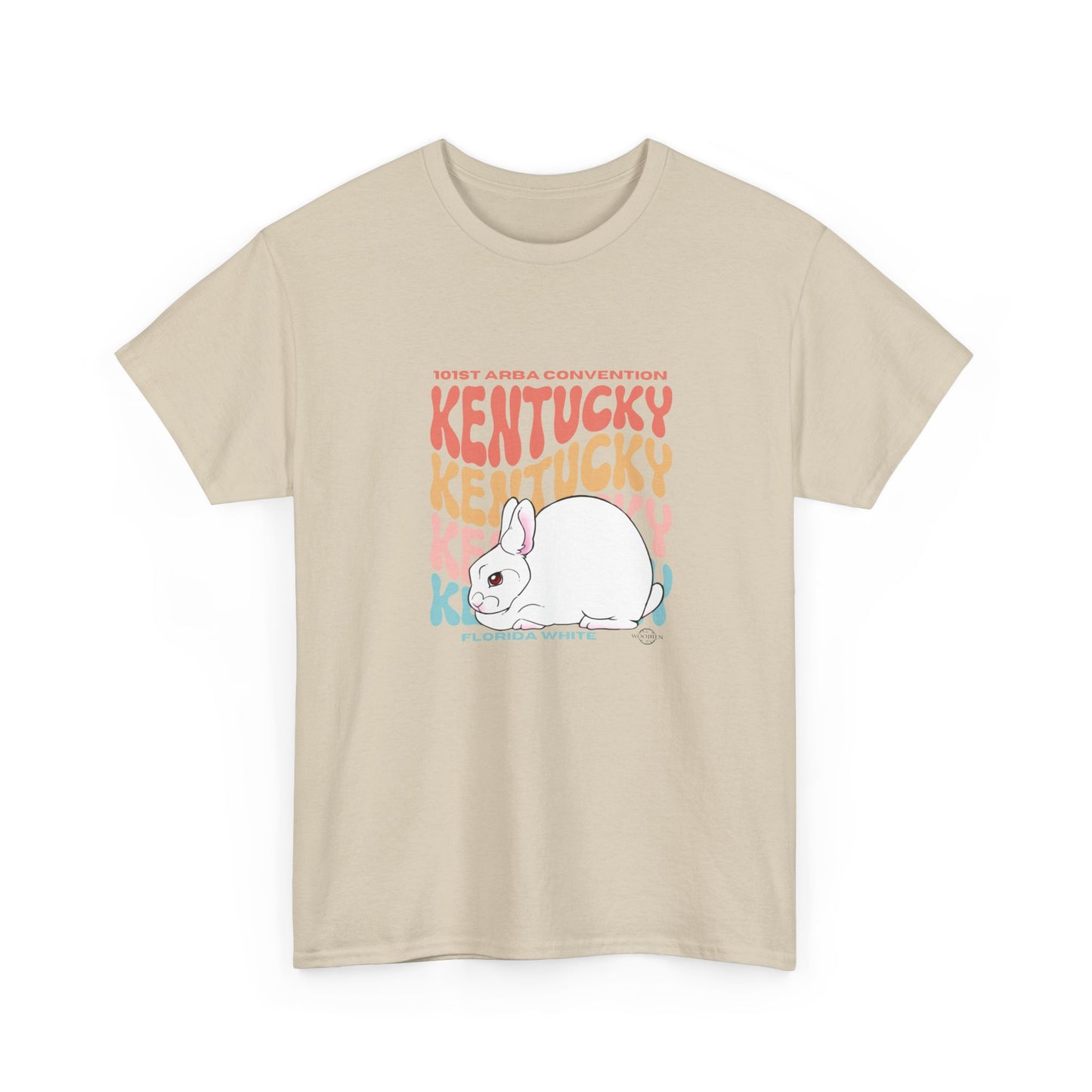 Florida White Kentucky Unisex Heavy Cotton Tee