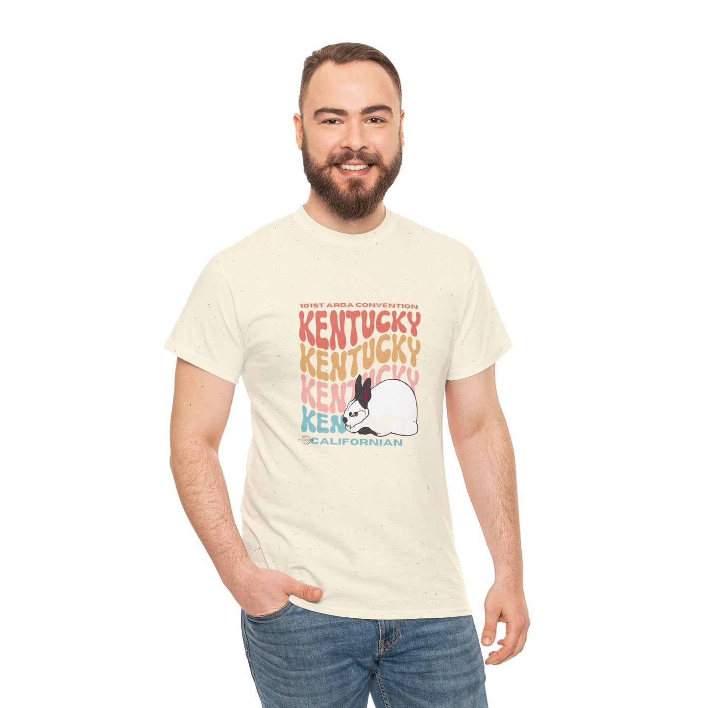 Californian rabbit Unisex Heavy Cotton Tee