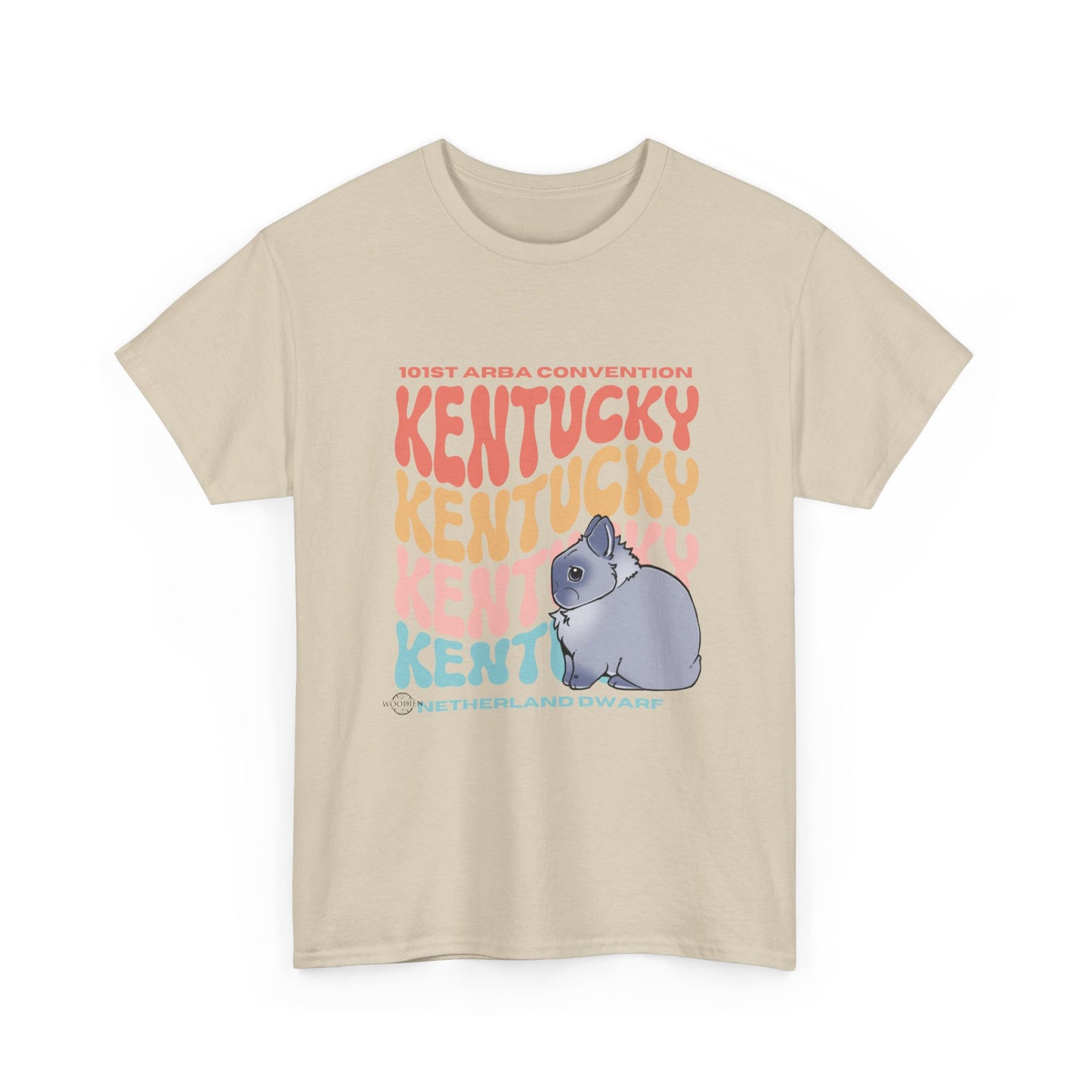 Netherland Dwarf Kentucky Unisex Heavy Cotton Tee