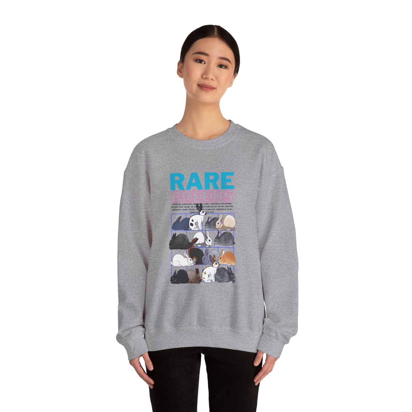 rare breeds Unisex Heavy Blend™ Crewneck Sweatshirt