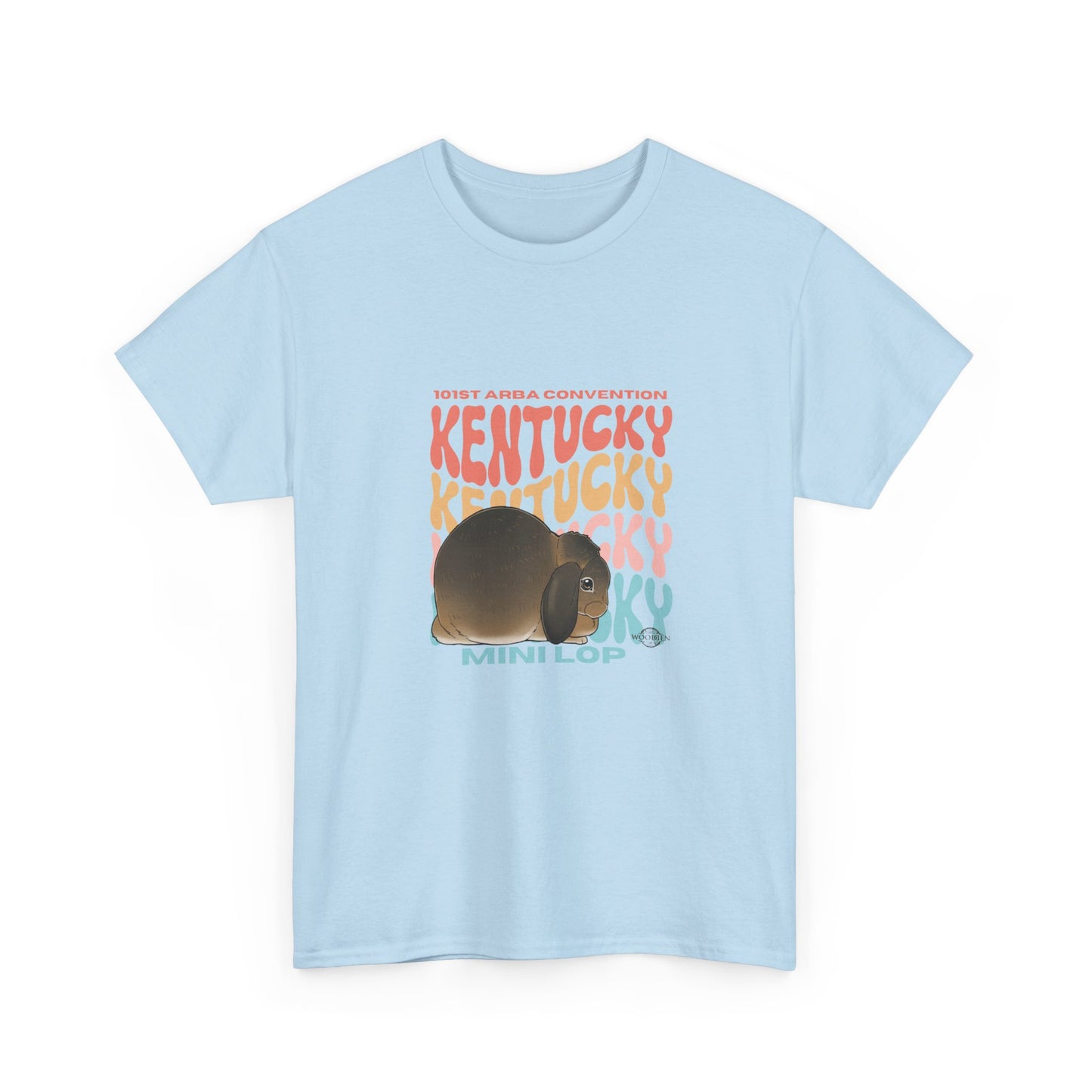 Mini Lop Kentucky Unisex Heavy Cotton Tee