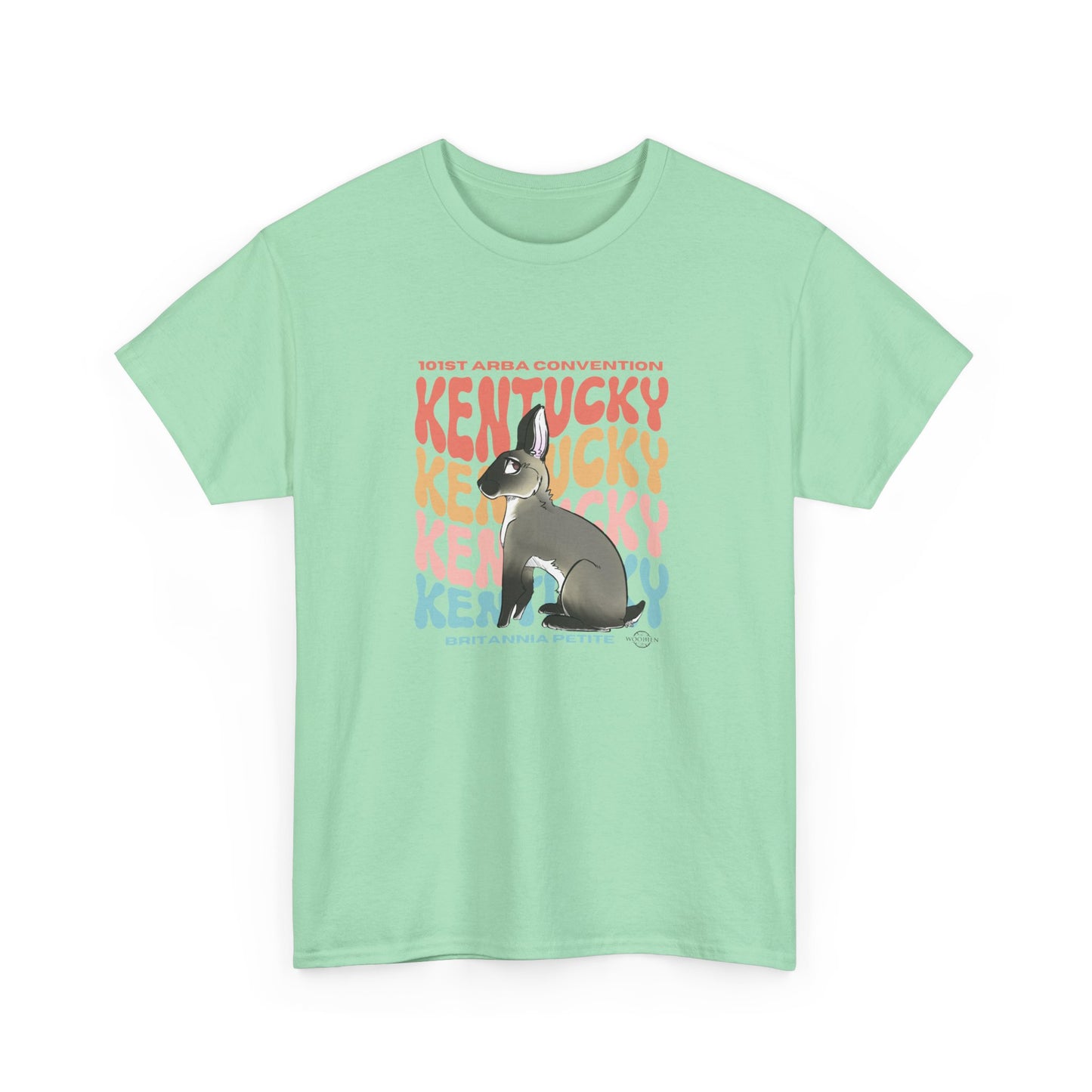 Britannia Petite Kentucky Unisex Heavy Cotton Tee